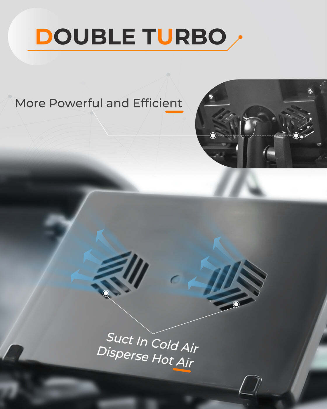 Adjustable Laptop Vehicle Mount | Computer Seat Mount | For Auto Van Truck SUV