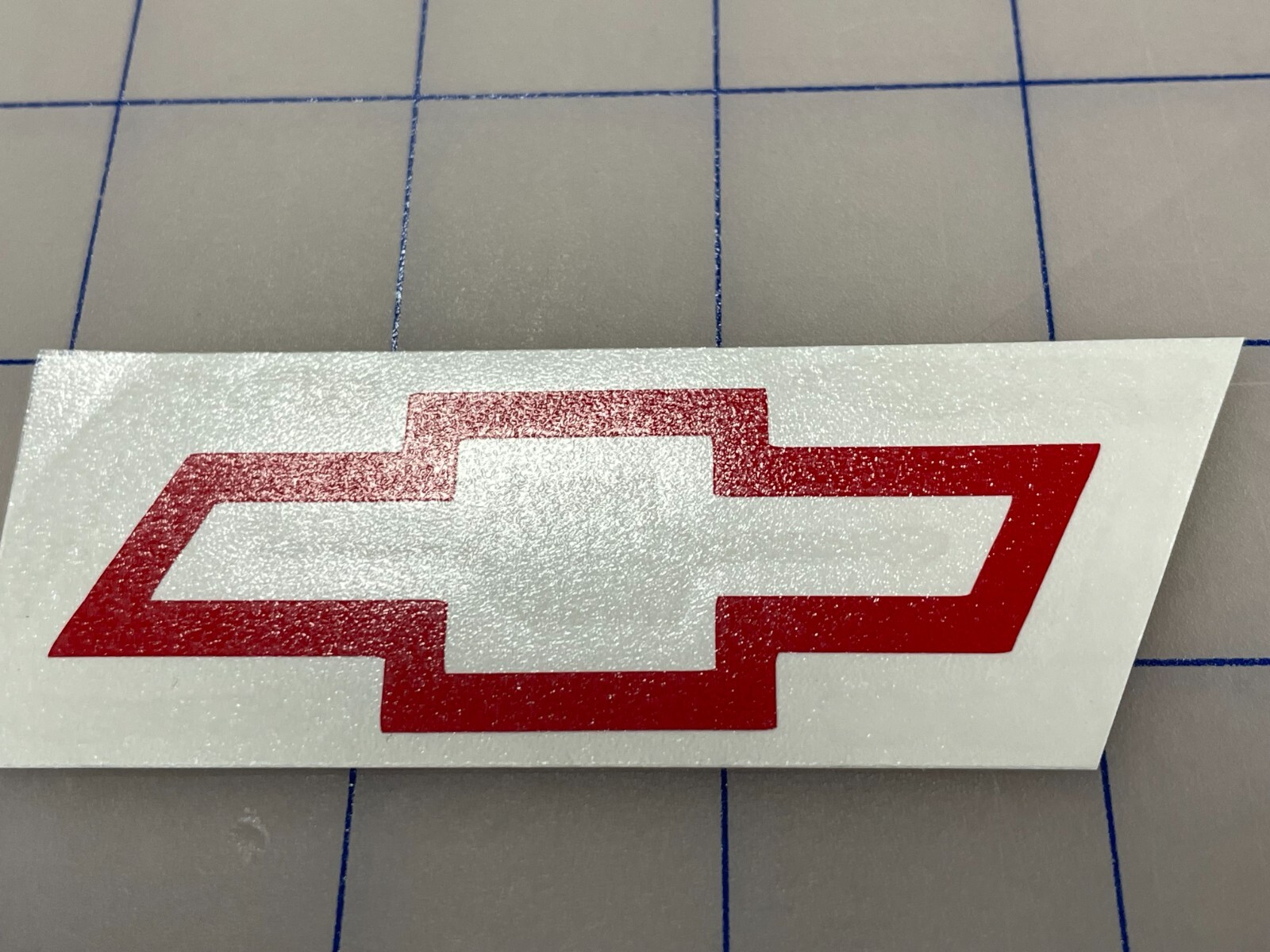 Chevy Bowtie Decal Die Cut Chevrolet Bow Tie Sticker 1", 2", 3", 4", 5", 6", 7"+