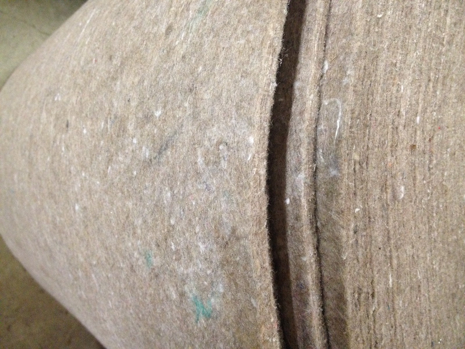 AUTOMOTIVE JUTE CARPET PADDING 40 OZ 36" WIDTH SOLD BY THE YARD