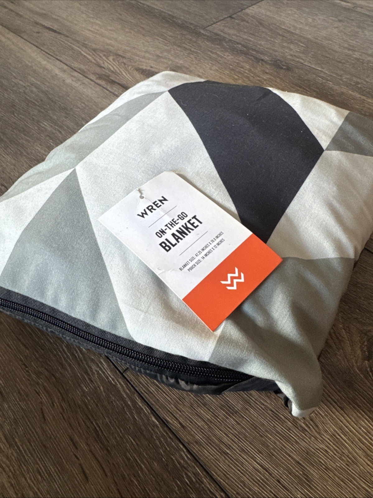 Wren On The Go Packable Washable Blanket Hiking Backpacking Car Camping