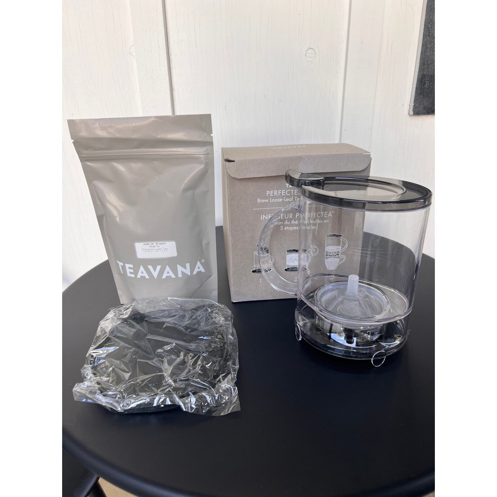 Teavana Jasmine Dragon Pearls (5 oz) Discontinued & Perfect Tea Maker 32oz