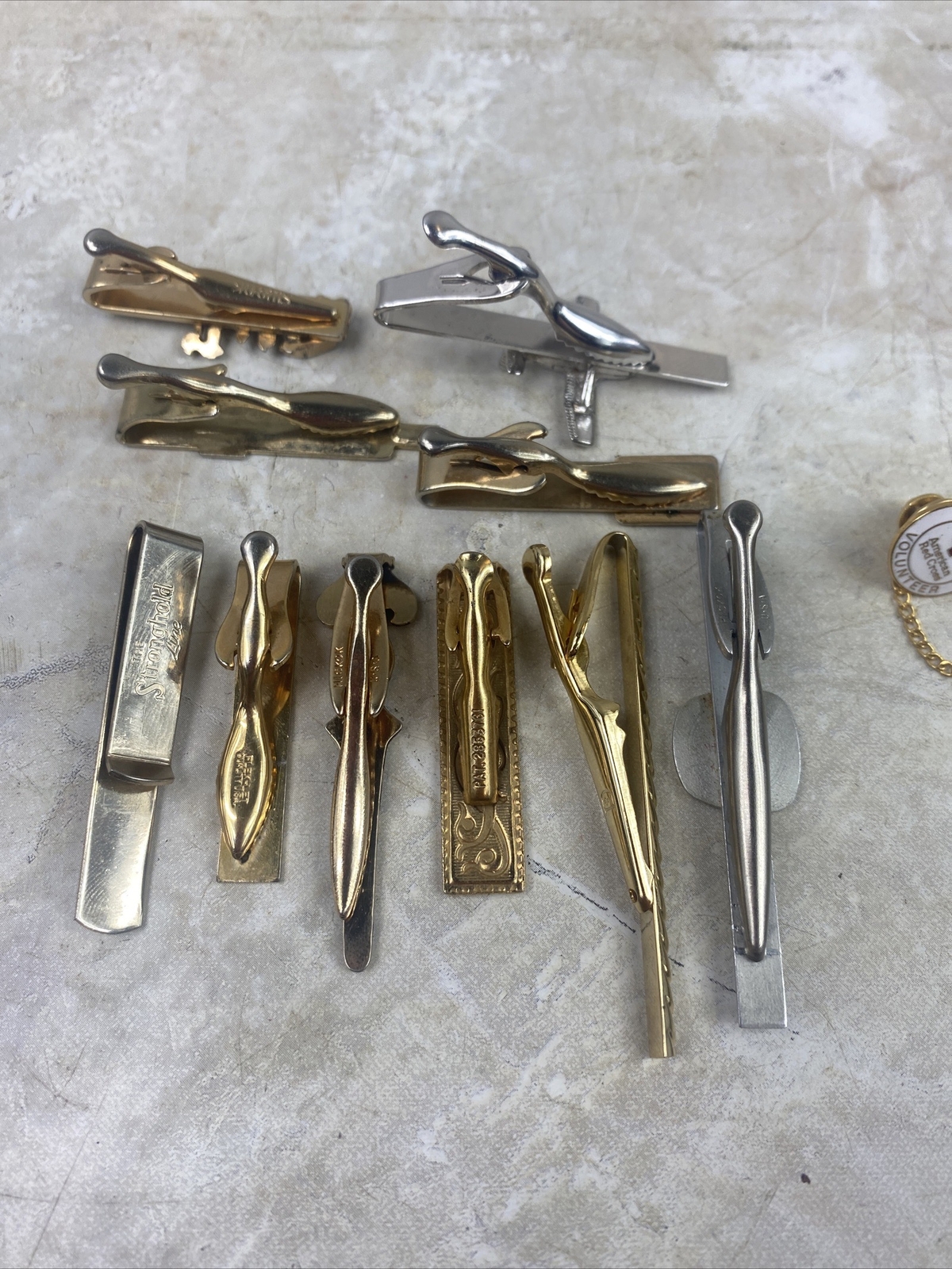 VTG Tie Clip Pin Lot