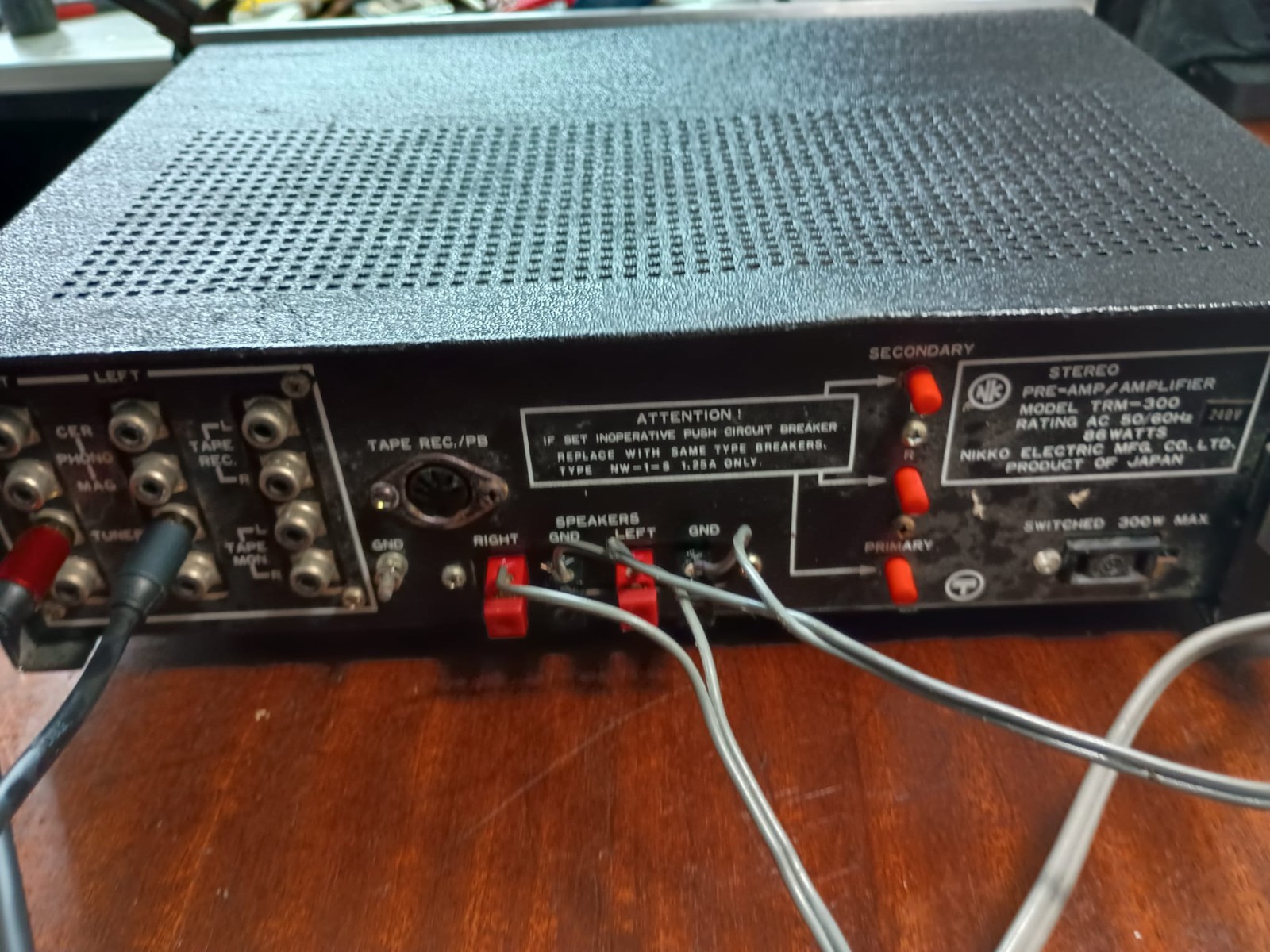 Nikko TRM-300 Vintage Stereo HiFi Amplifier