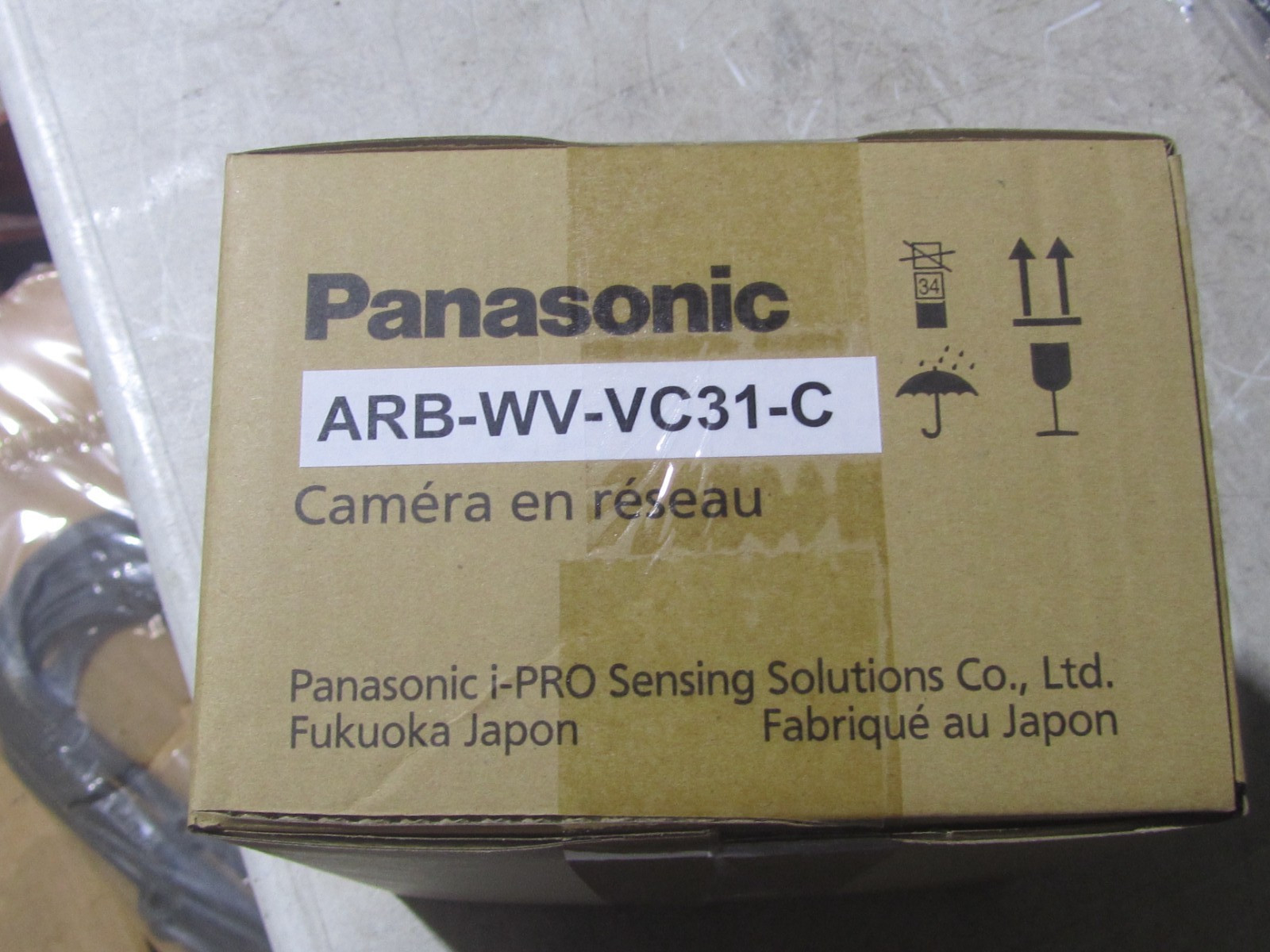 NEW FACTORY SEALED PANASONIC ARB-WV-VC31-C Arbitrator Back Seat Camera