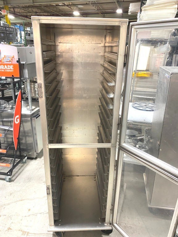 Bakery Food Aluminum Cabinet/ Lockwood CA72-RR18-R /NSF/ 18 Full-Sheet Pan