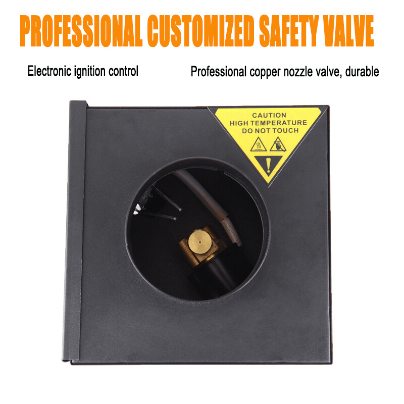 2Pack Fire Machine Stage Effect DMX Flame Thrower Flame Projector DJ Disco Party