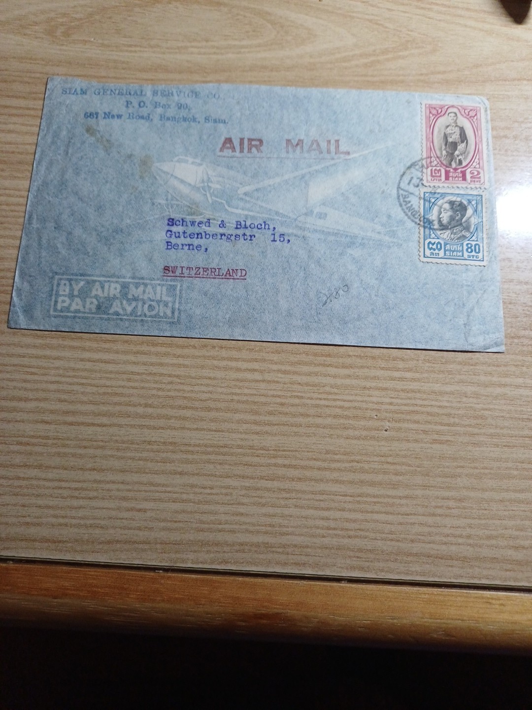 Thailand 18 Many Travel Envelopes X Air Mail Gorgeous Lot