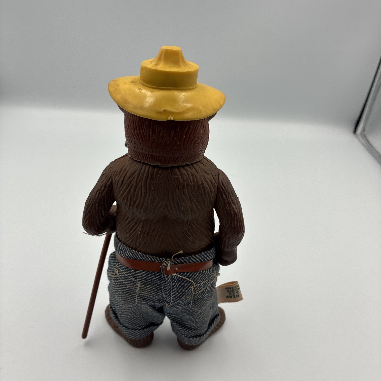 Vintage Smokey the Bear 8" Action Figure with Shovel Made by R. Dakin & Co.