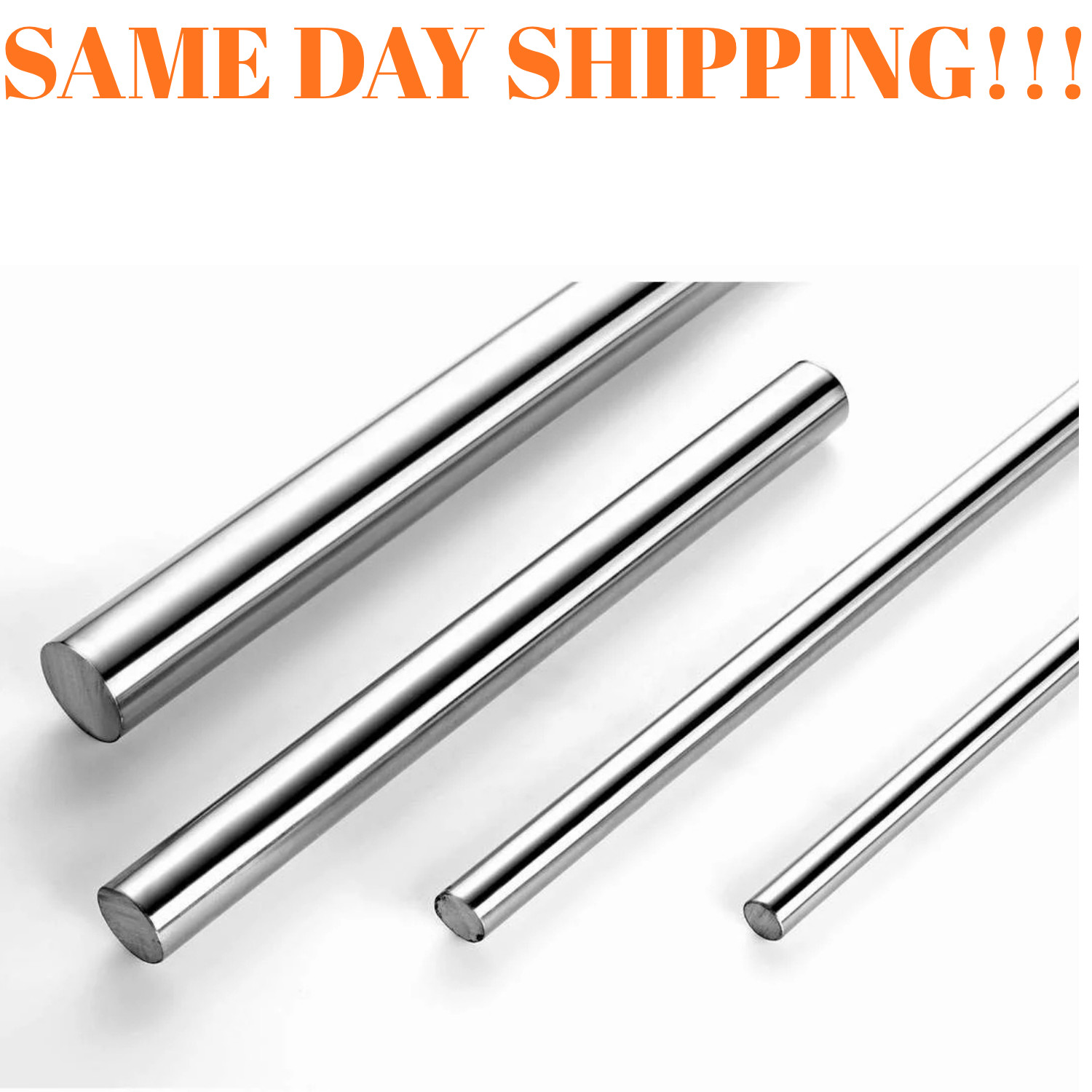 Cylinder Rail Linear Optical Axis Shaft Rod Bearing Steel OD 20X100-2000MM HRC65