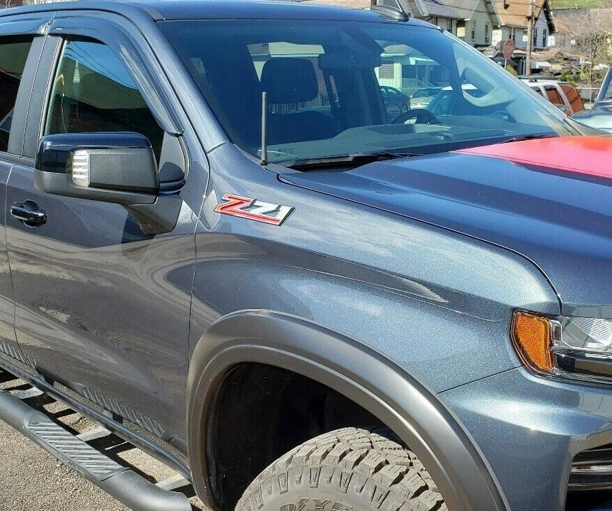 7" Short Black Rubber Antenna Mast Radio AM/FM for Chevrolet Silverado 2006-2025