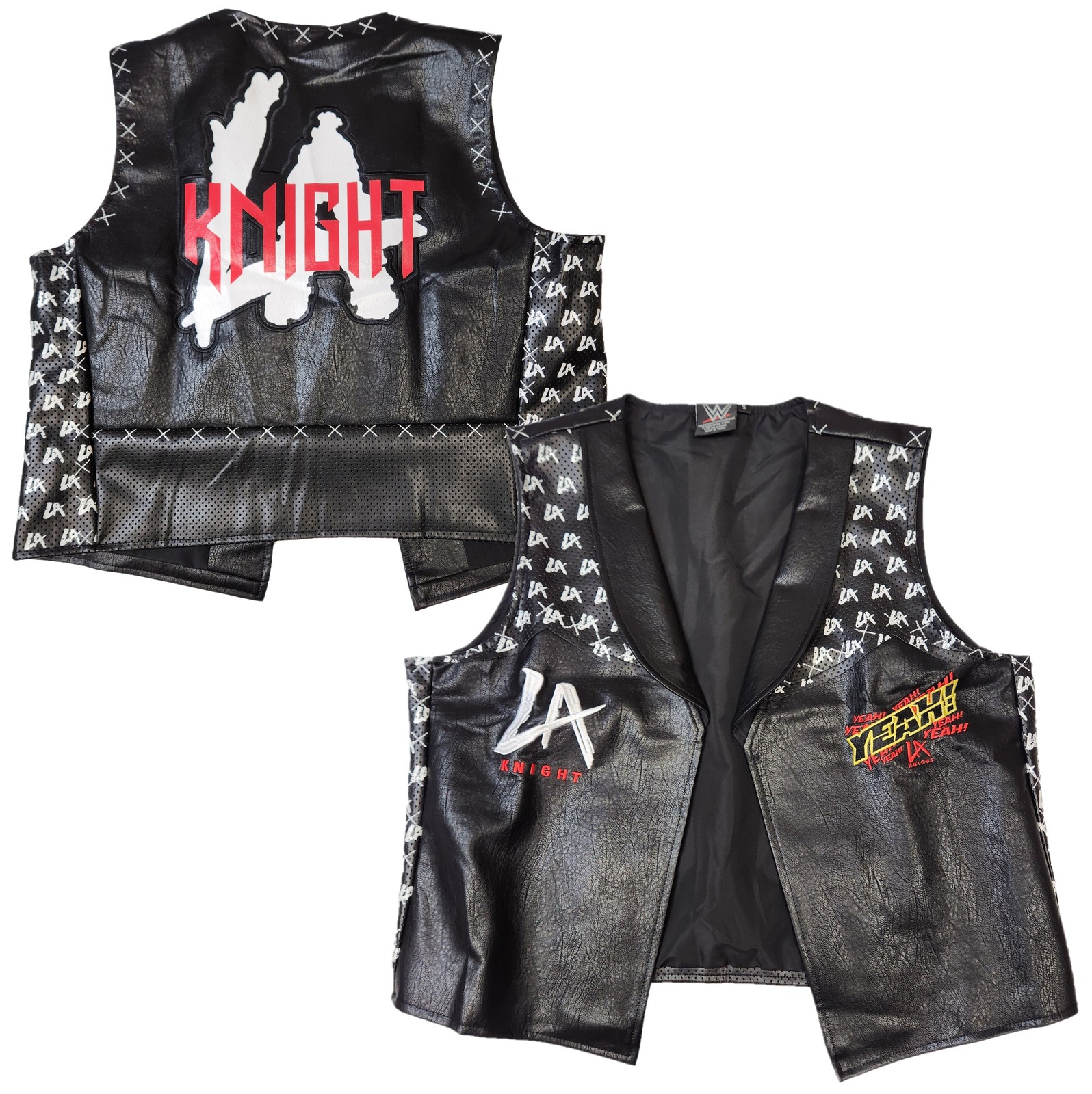 LA Knight Yeah! Mens Black Replica Vest