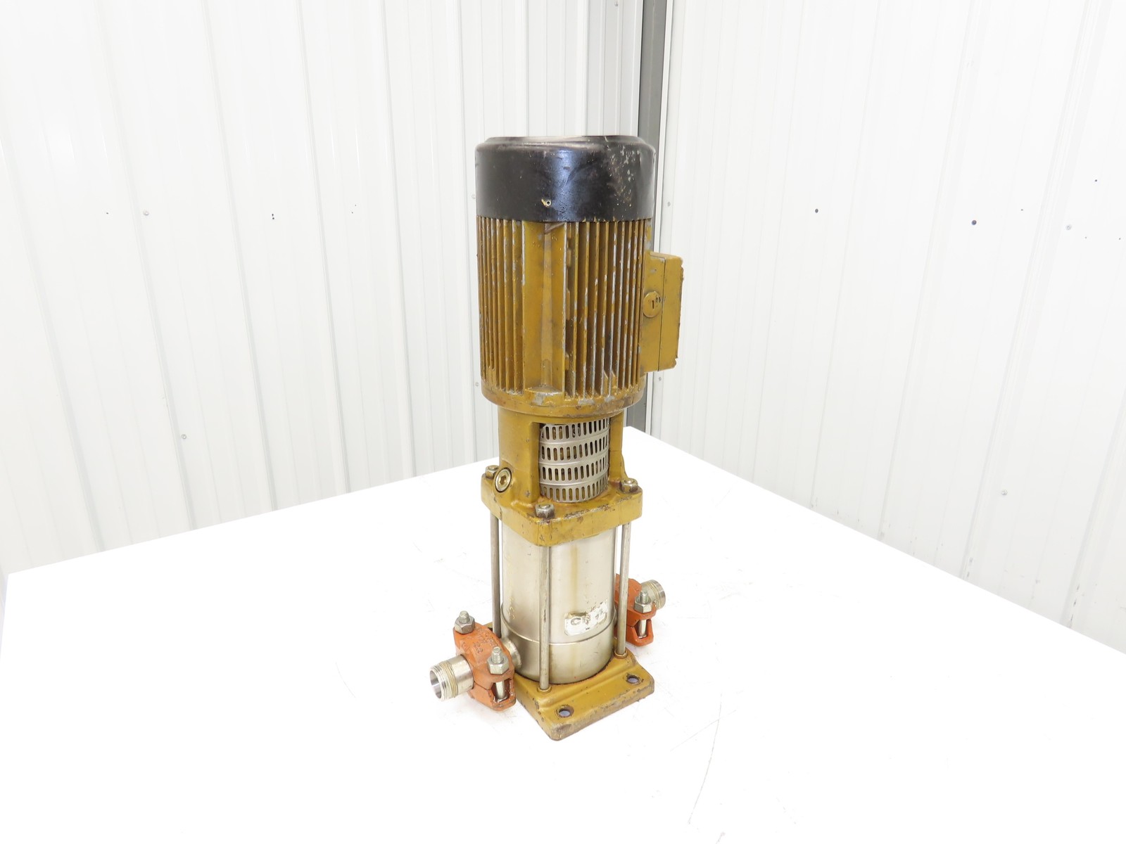 Grundfos CR4-60A Vertical Centrifugal Pump 21gpm 2.2kw 230/460V 3PH 1.25"NPT