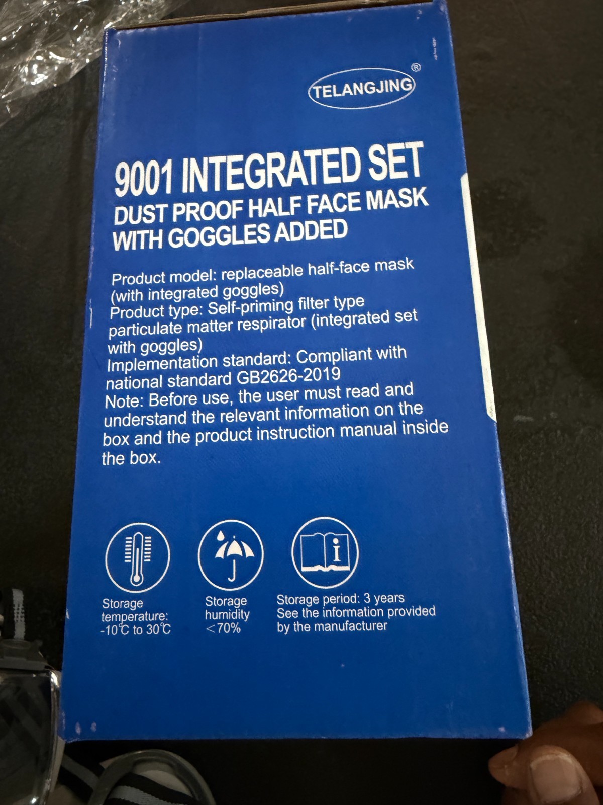 Half Face Respirator DUST MASK Painting Dust Construction