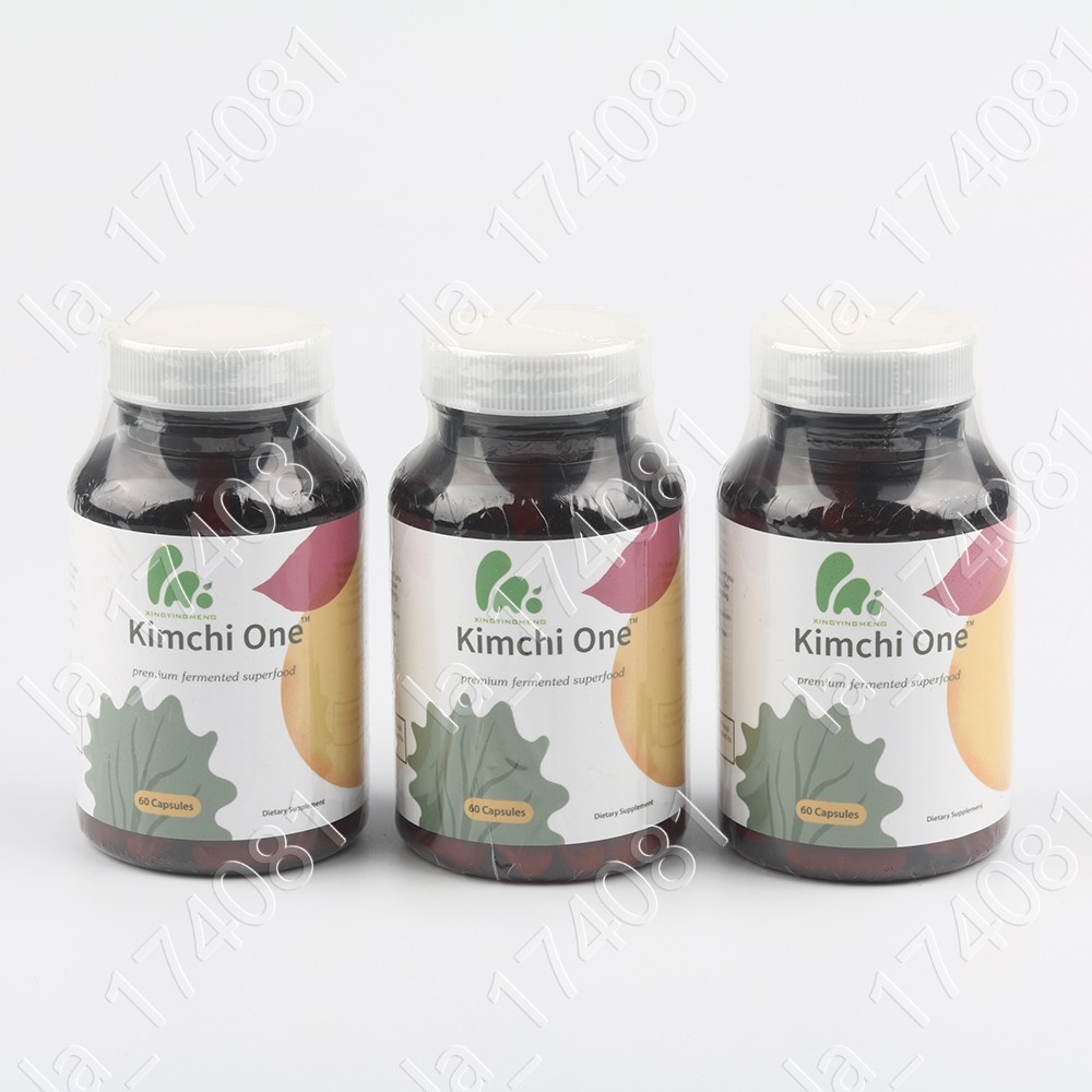 1-3 pack Kimchi One Premium Fermented Superfood – 60 Capsules US-Free delivery