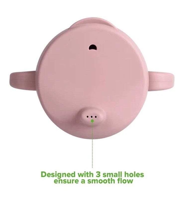 haakaa Silicone Sip-N-Snack Cup, Toddlers Sippy CupandSnack Container 2-in-1,