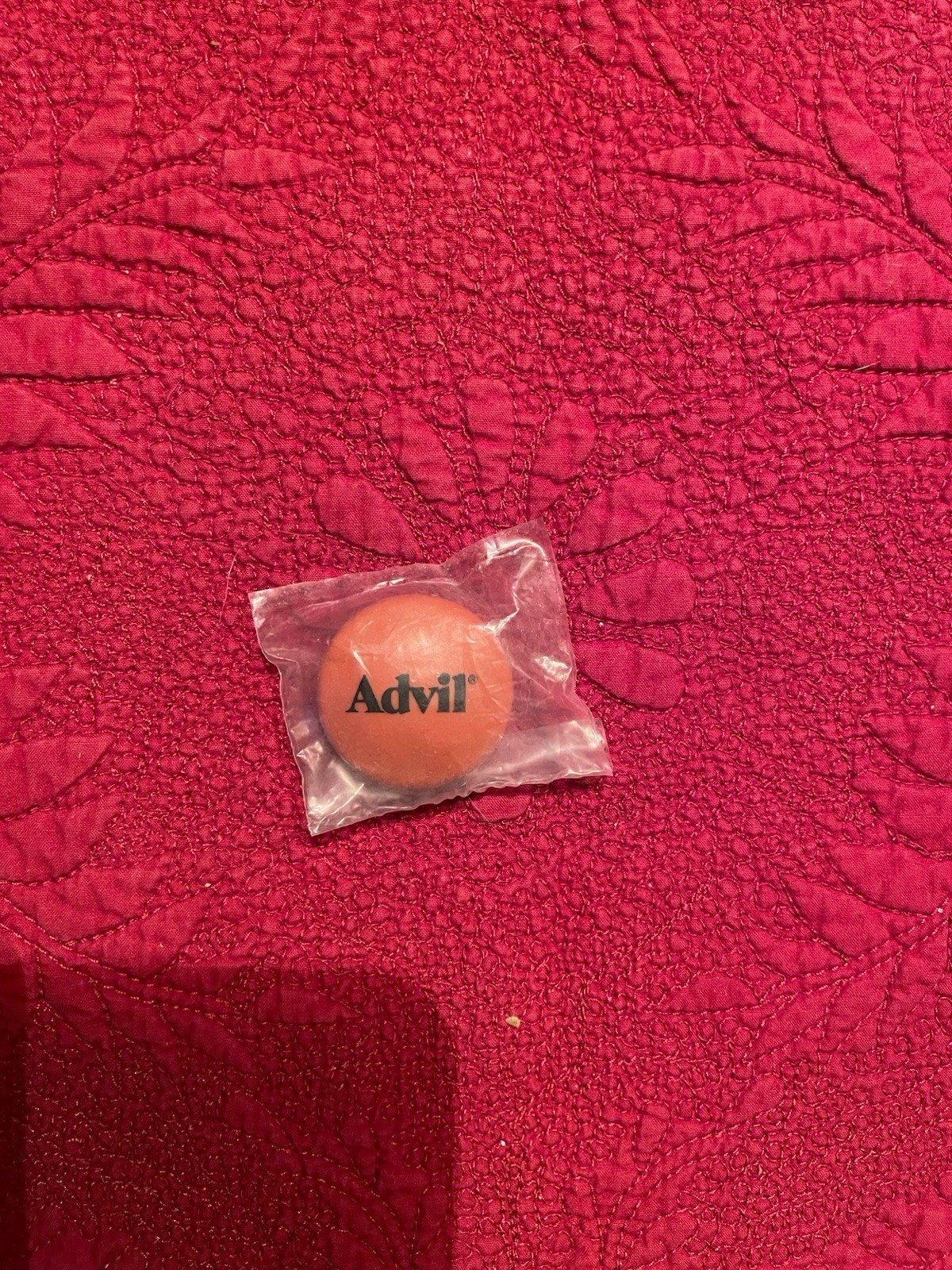 Vintage Advil Caplet Magnet Pharmaceutical Promo Advertising