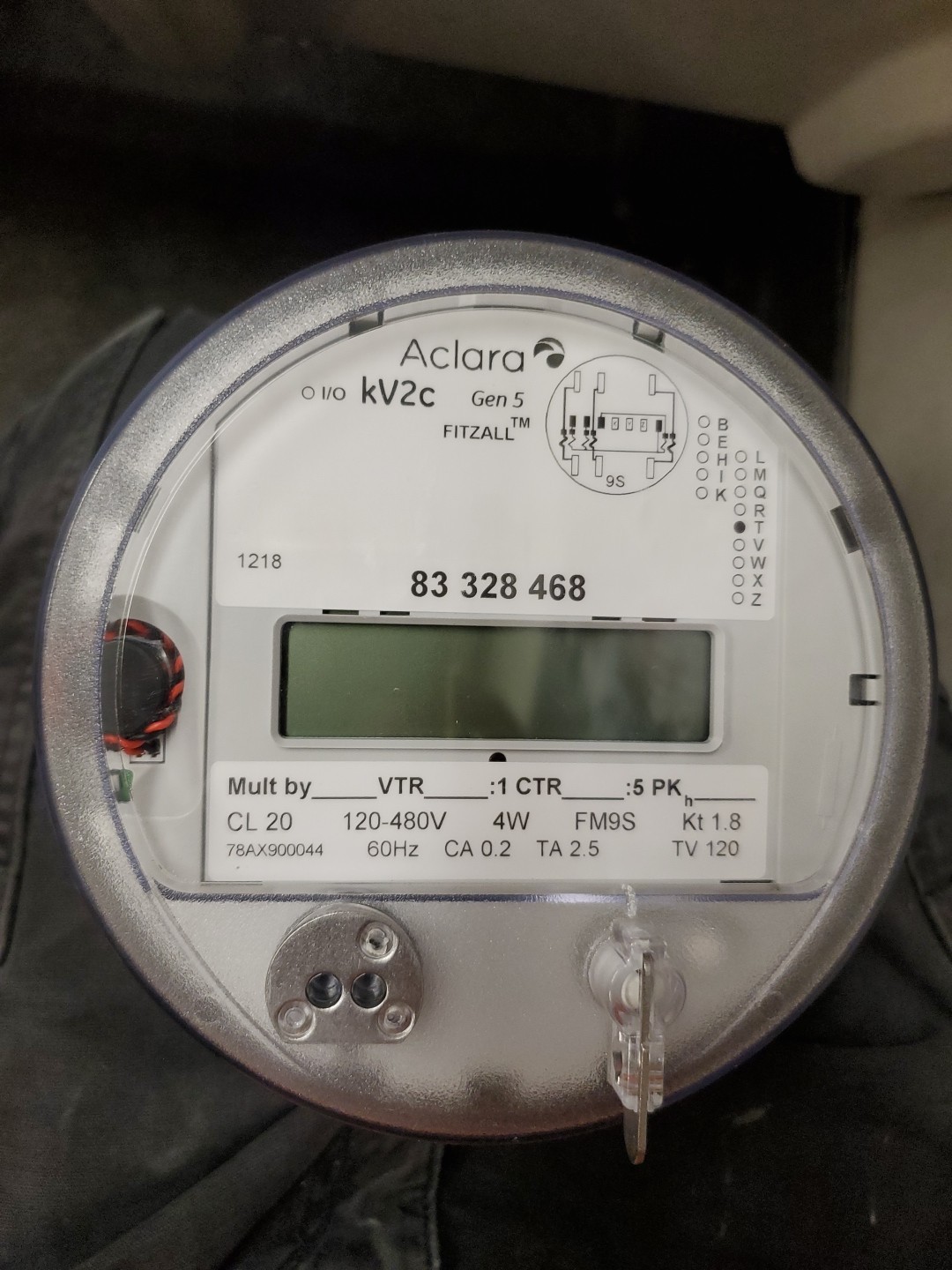Aclara kV2c Electric Smart Meter