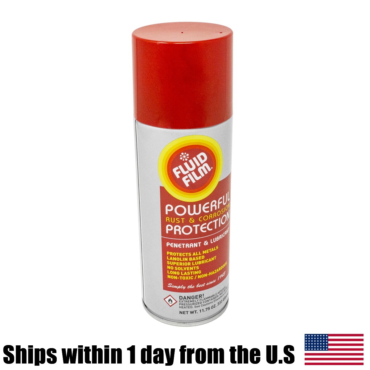 6PK Fluid Film 11.75oz Rust & Corrosion Protection Prevention Aerosol Lubricant