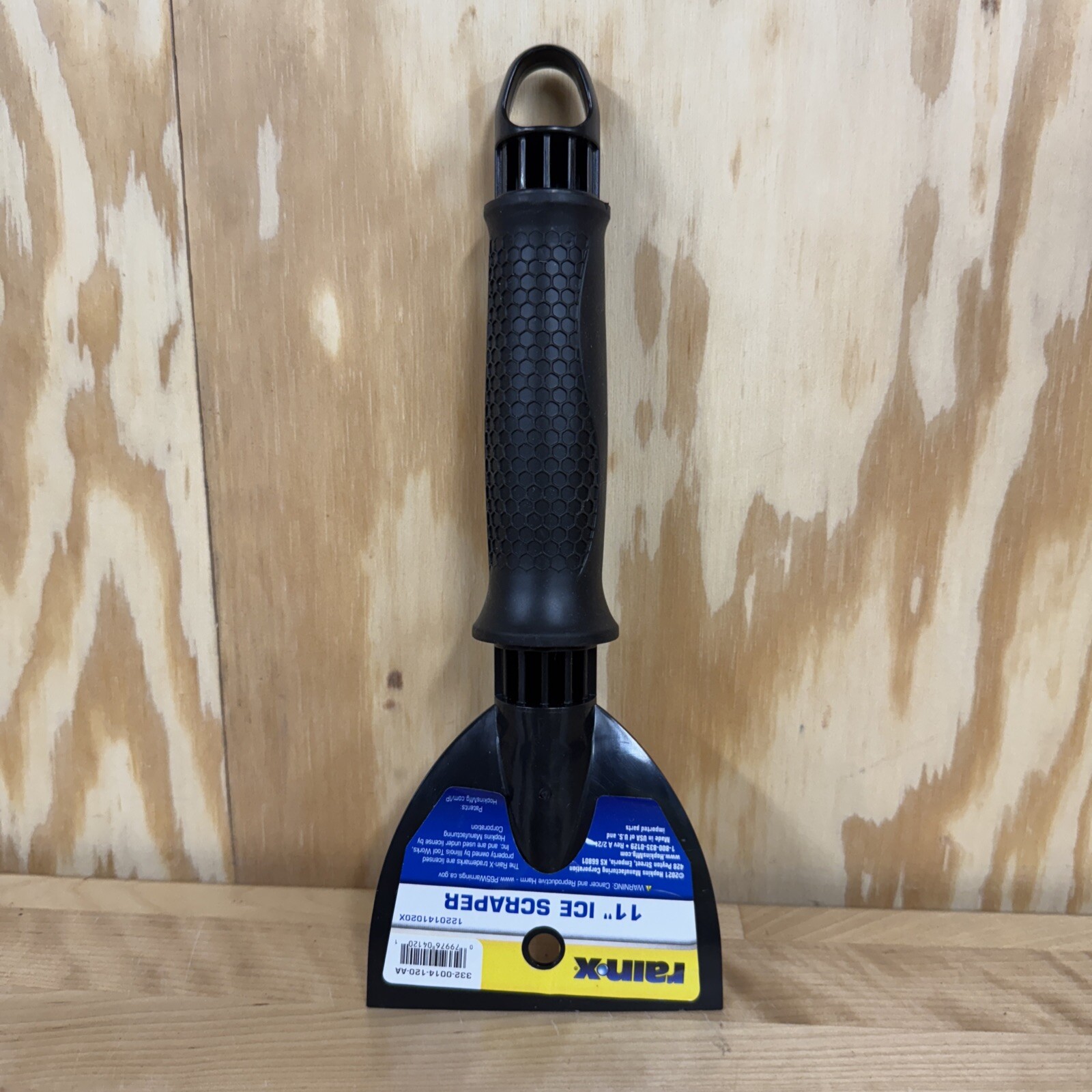 Rain X 11" inch Ice Scraper Handheld Winter Gear Emergency Windshield