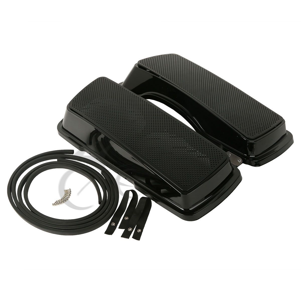 Dual 6x9 Speaker Lids Fit For Harley Touring Saddlebag Street Road Glide 93-13