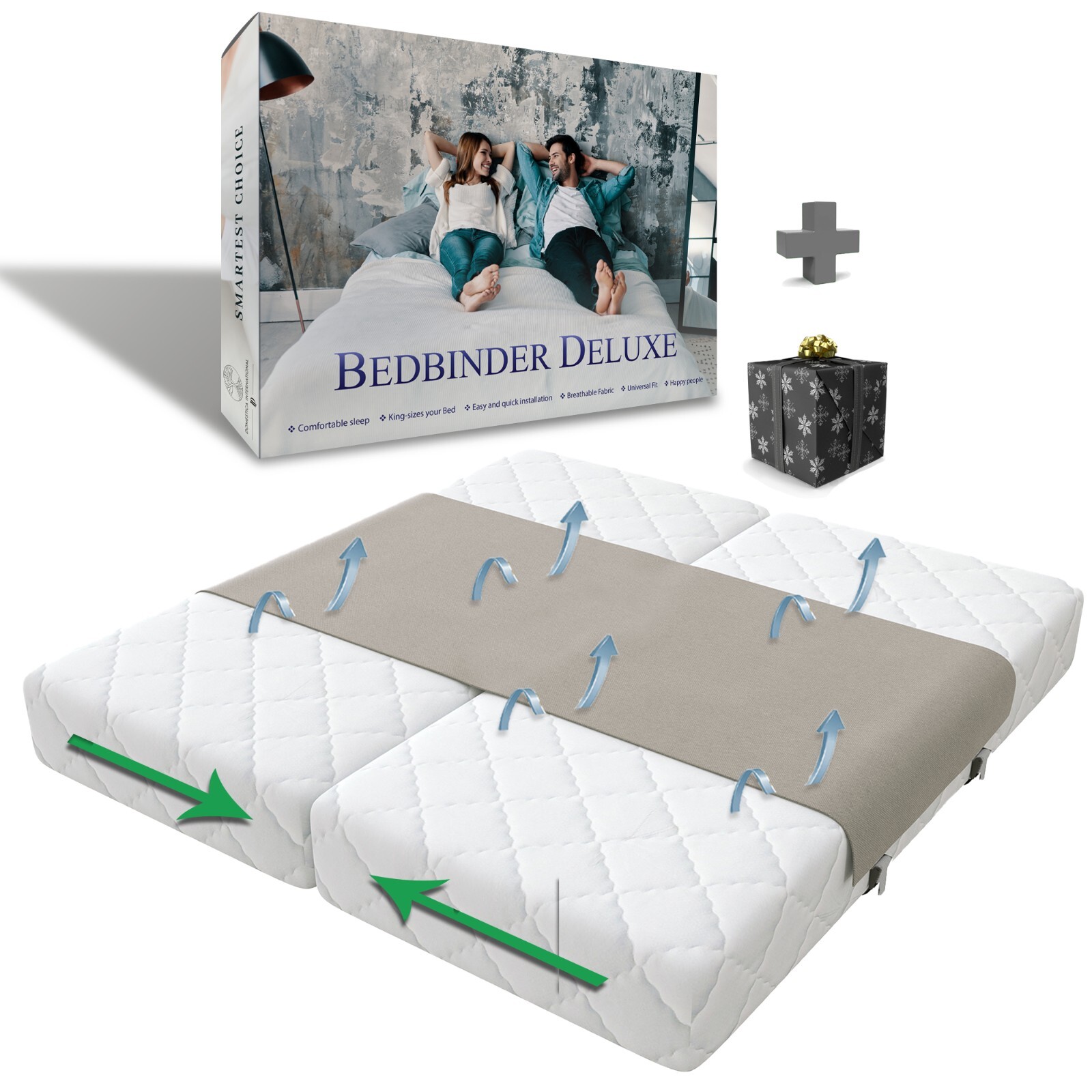 Bed Bridge ** BedBinders | Bed Gap Filler and Mattress Gap Filler – Twin to King