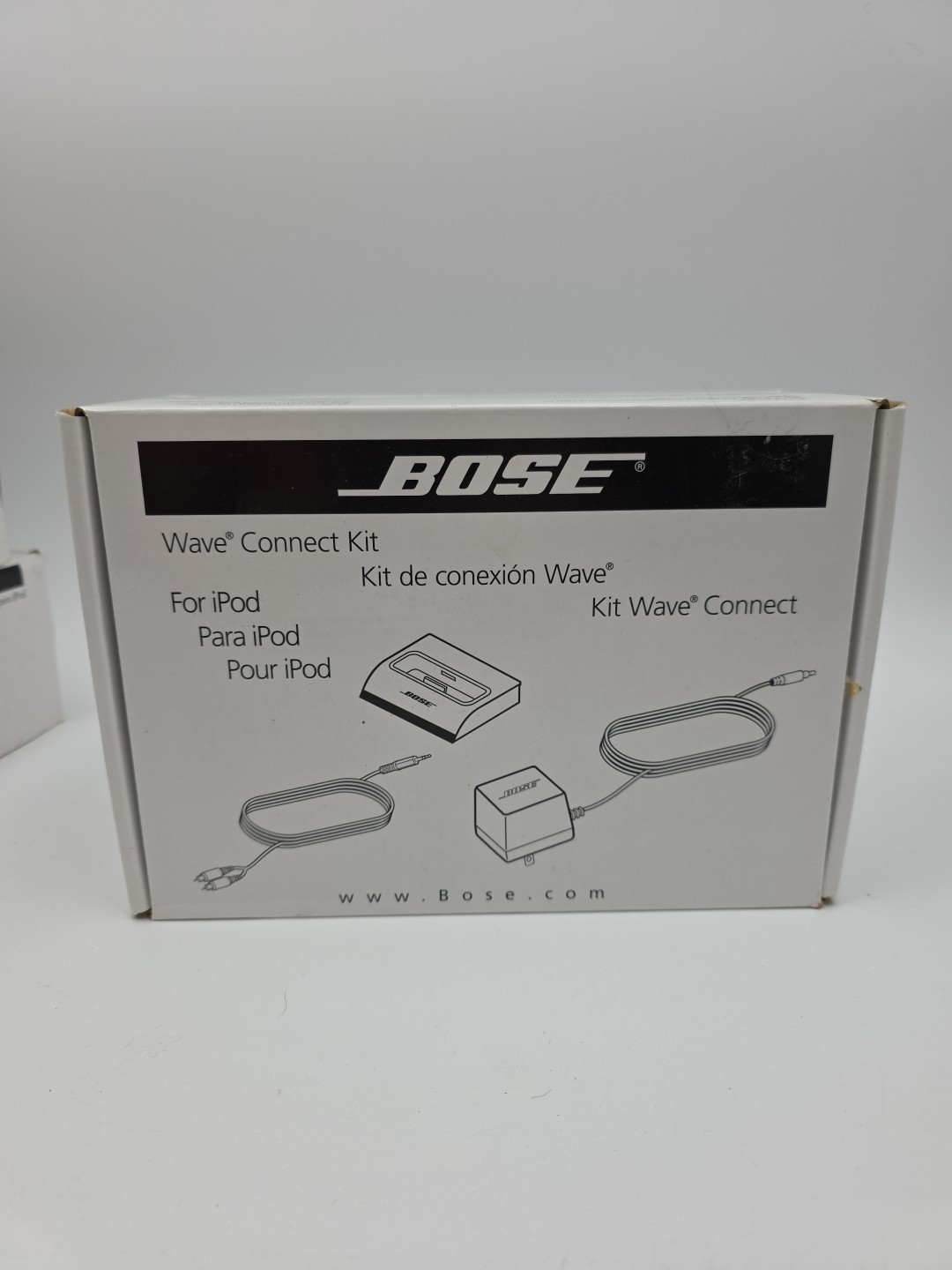 New BOSE Wave Connect Kit For iPod with Remote 315527-0010 Dock Read
