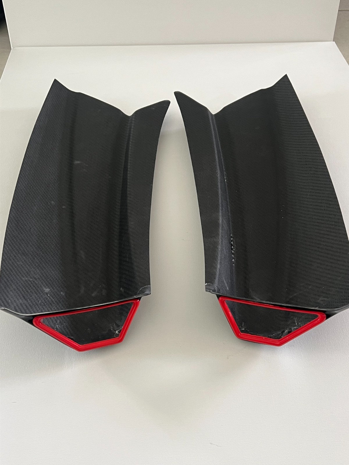 Mercury V8 Carbon Fiber Air Scoops 300R, 450R, and 500R custom with larger intak