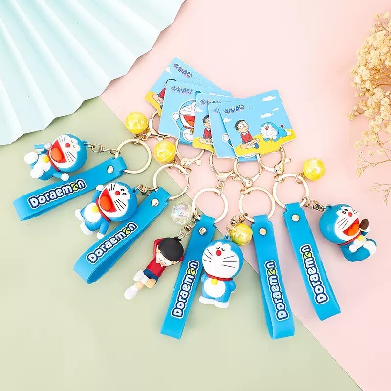 Genuine Doraemon Keychain – Officially Licensed Doraemon & Nobita Charm