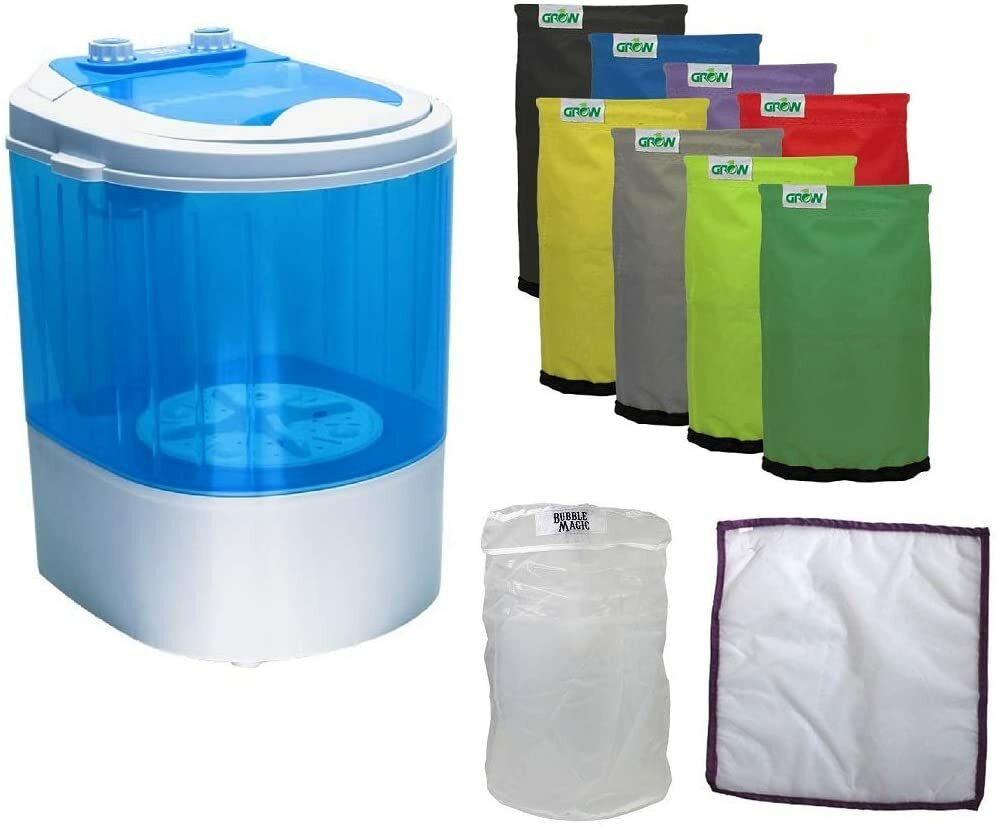 Bubble Magic Washing Machine 5 Gal + Ice Hash Extraction 8 Bags Kit