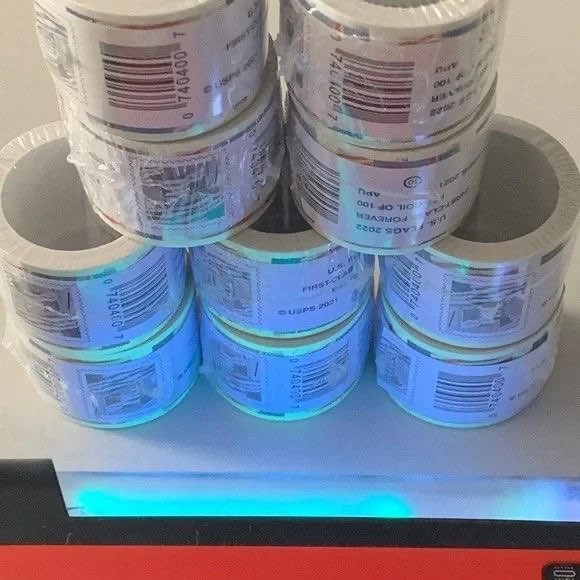 New Collection 20 ROLLS Of 100 USPS Postage-1000 PCS-Special Sale (2022)