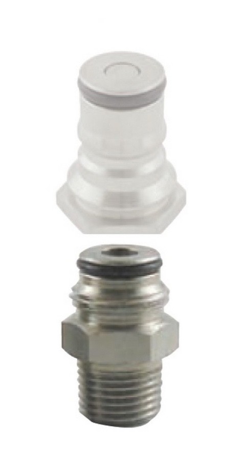 PLUG ADAPT-FIRESTONE BALL 9/16"-18 UNF x 1/4"MPT (GAS)