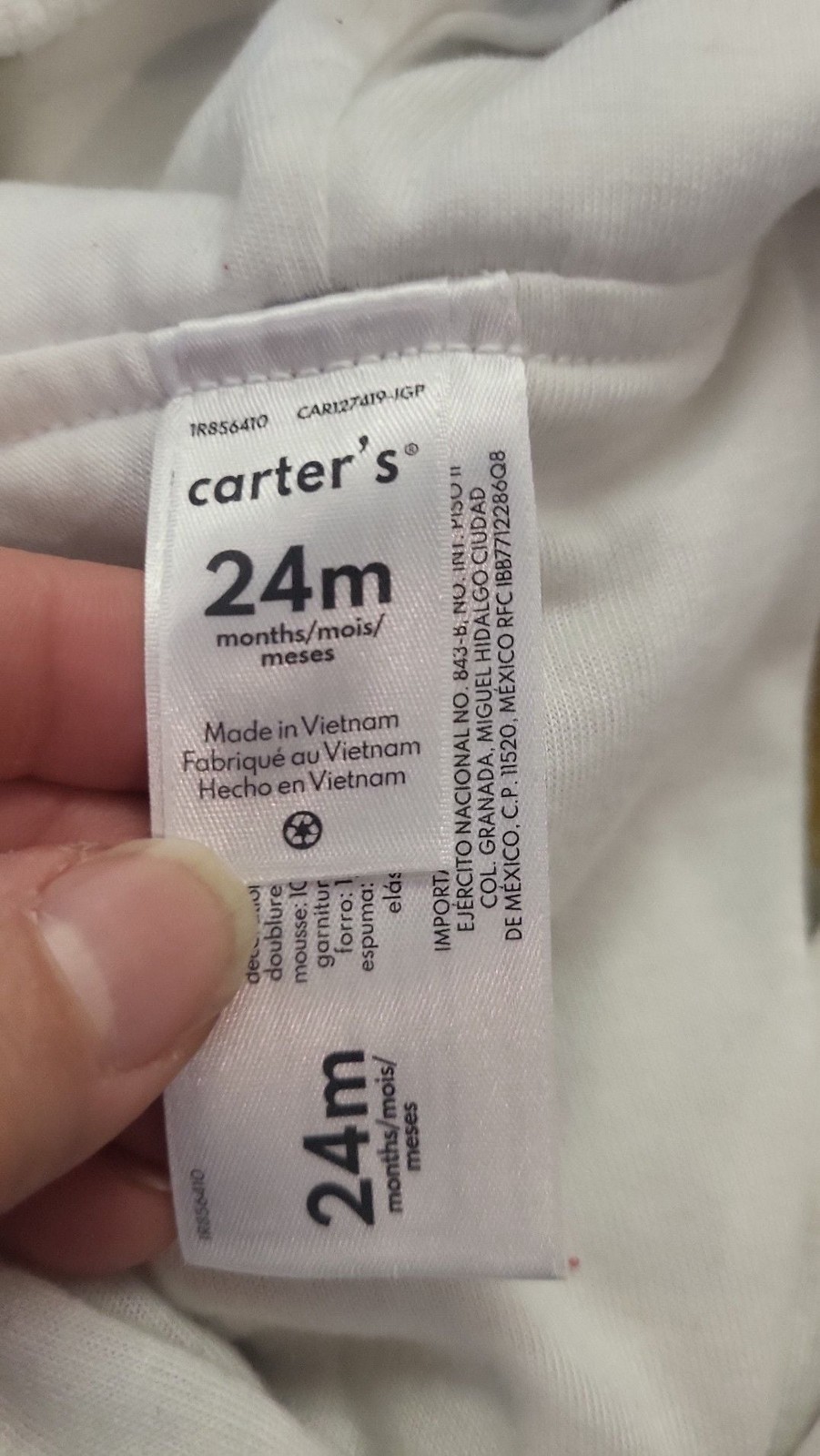 Carter's Baby Plush Padded Cow Halloween Costume, 24 mos