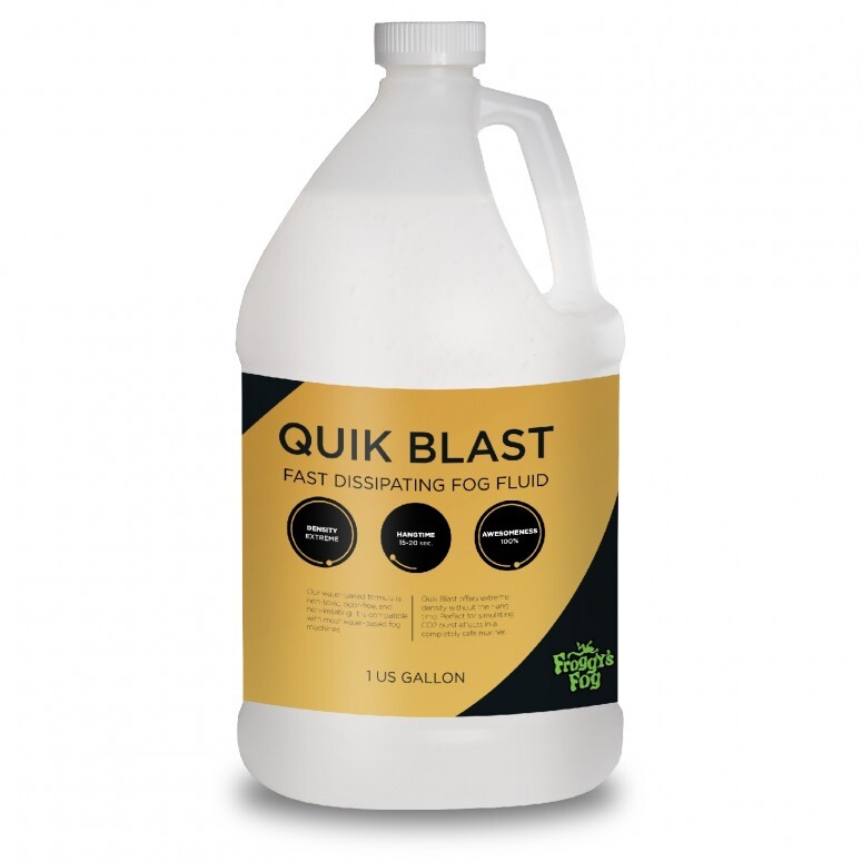 Froggys Fog Quikblast 1 Gallon CO2 effect fog