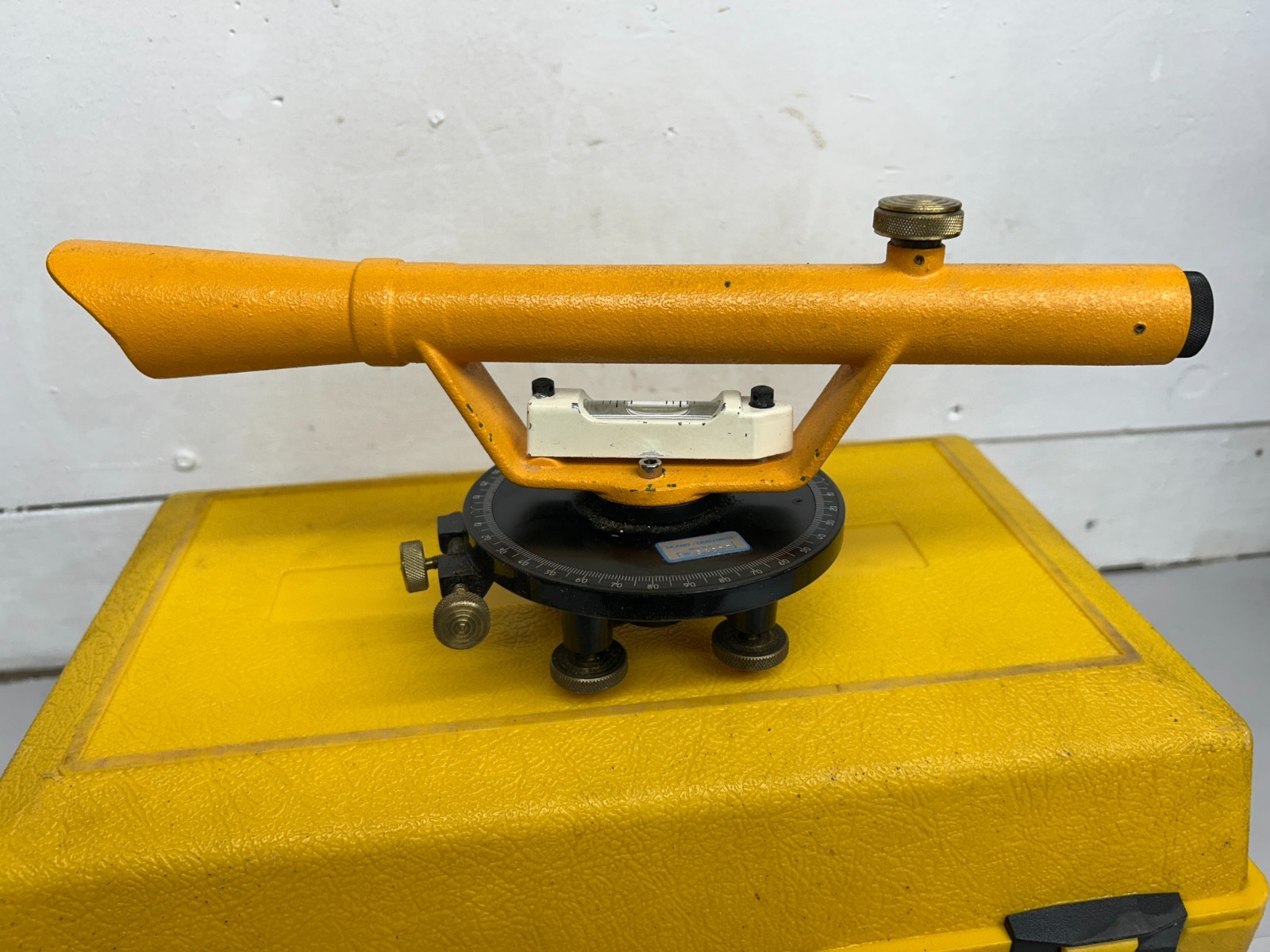 Vintage Sears Craftsman Transit Level Model 789.46172 With Case And Manual