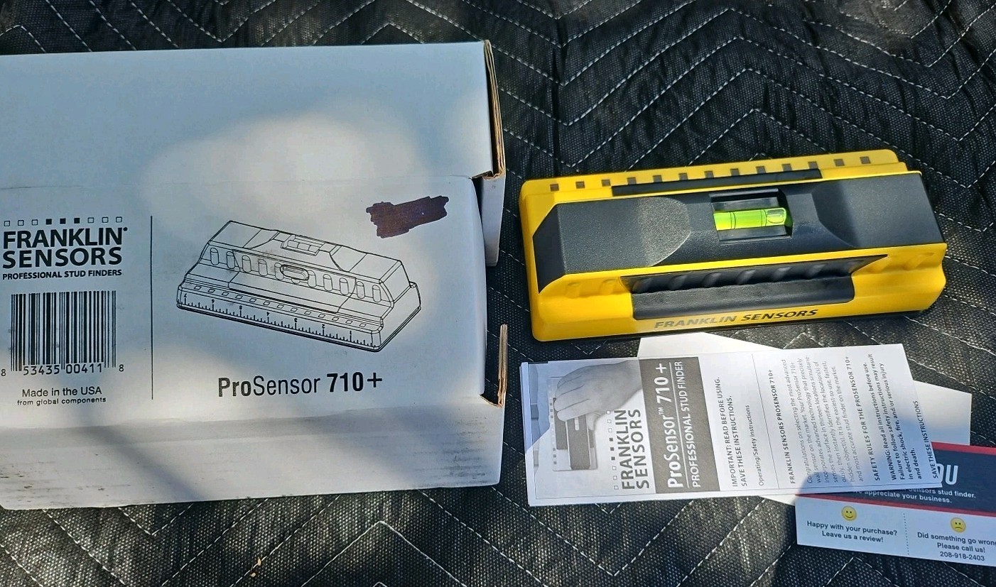 ProSensor 710+ Stud Finder with 13-Sensors, Wood & Metal Stud Detector/Wall S...