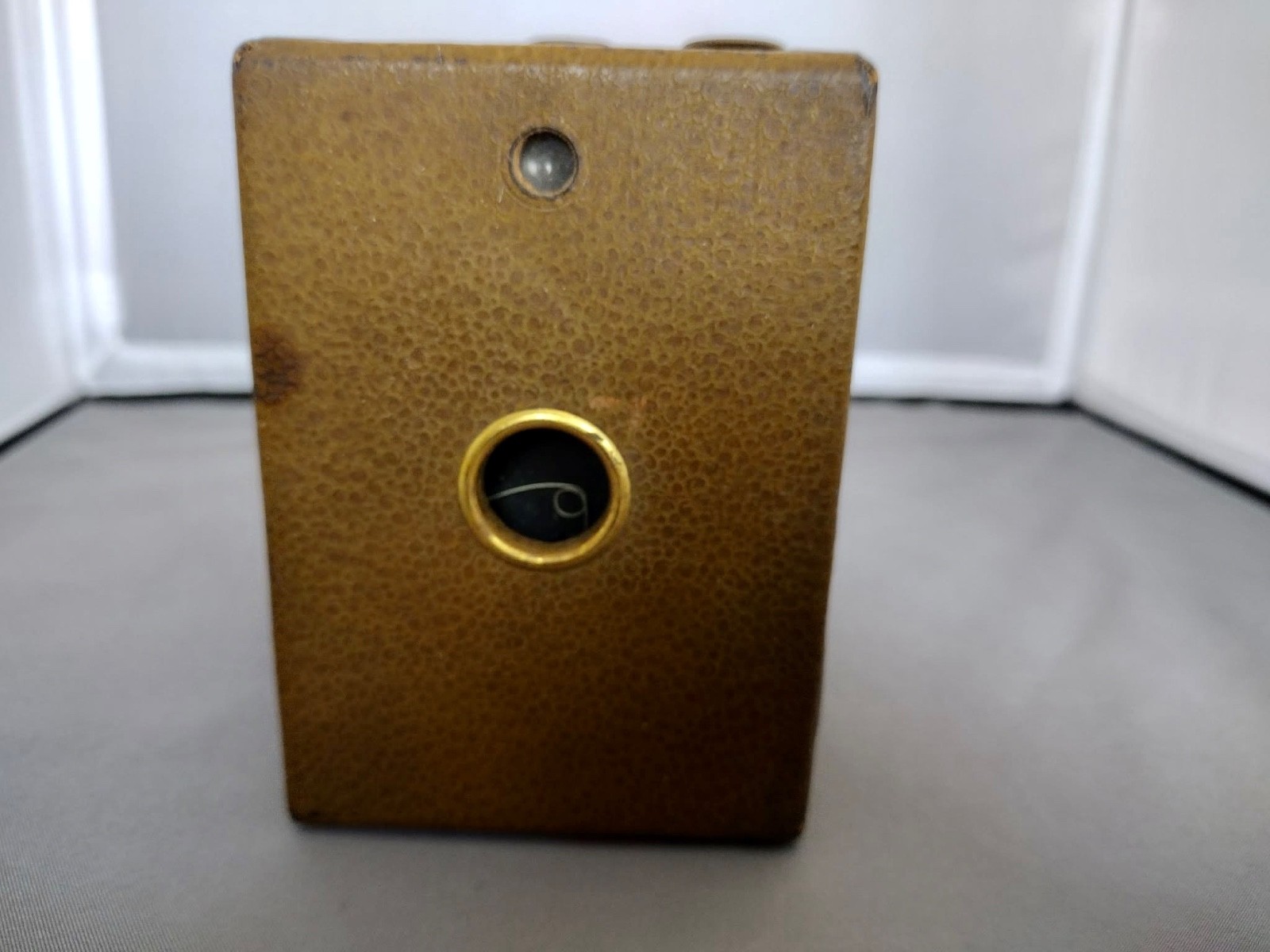 Vintage 1880-1930 50th Anniversary Brown Kodak Box Camera