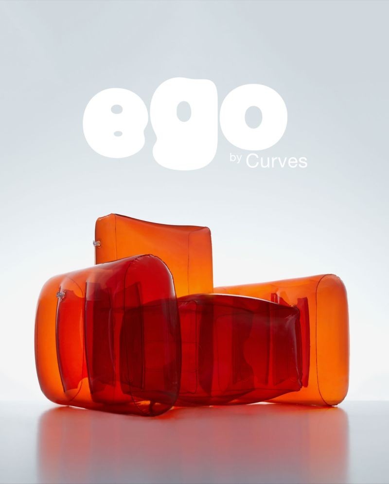 Ego Inflatable Chair From Curves By Sean Brown. Inflable Chaird For Adults.