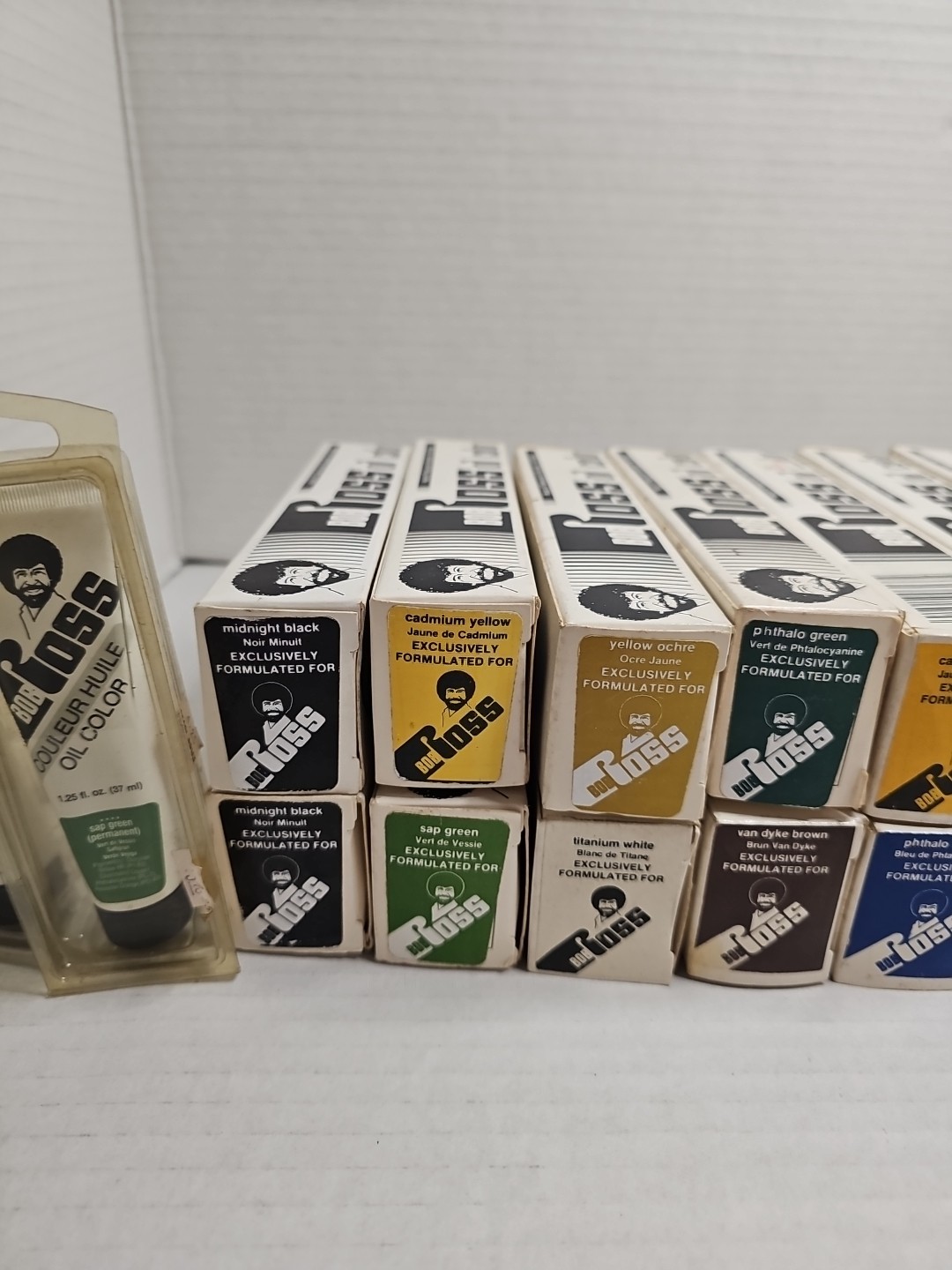 Lot Of 20 Bob Ross Oil Paint 5oz, 2 1.25oz, 2 Oil Paint 7/14oz, & More (NOS)