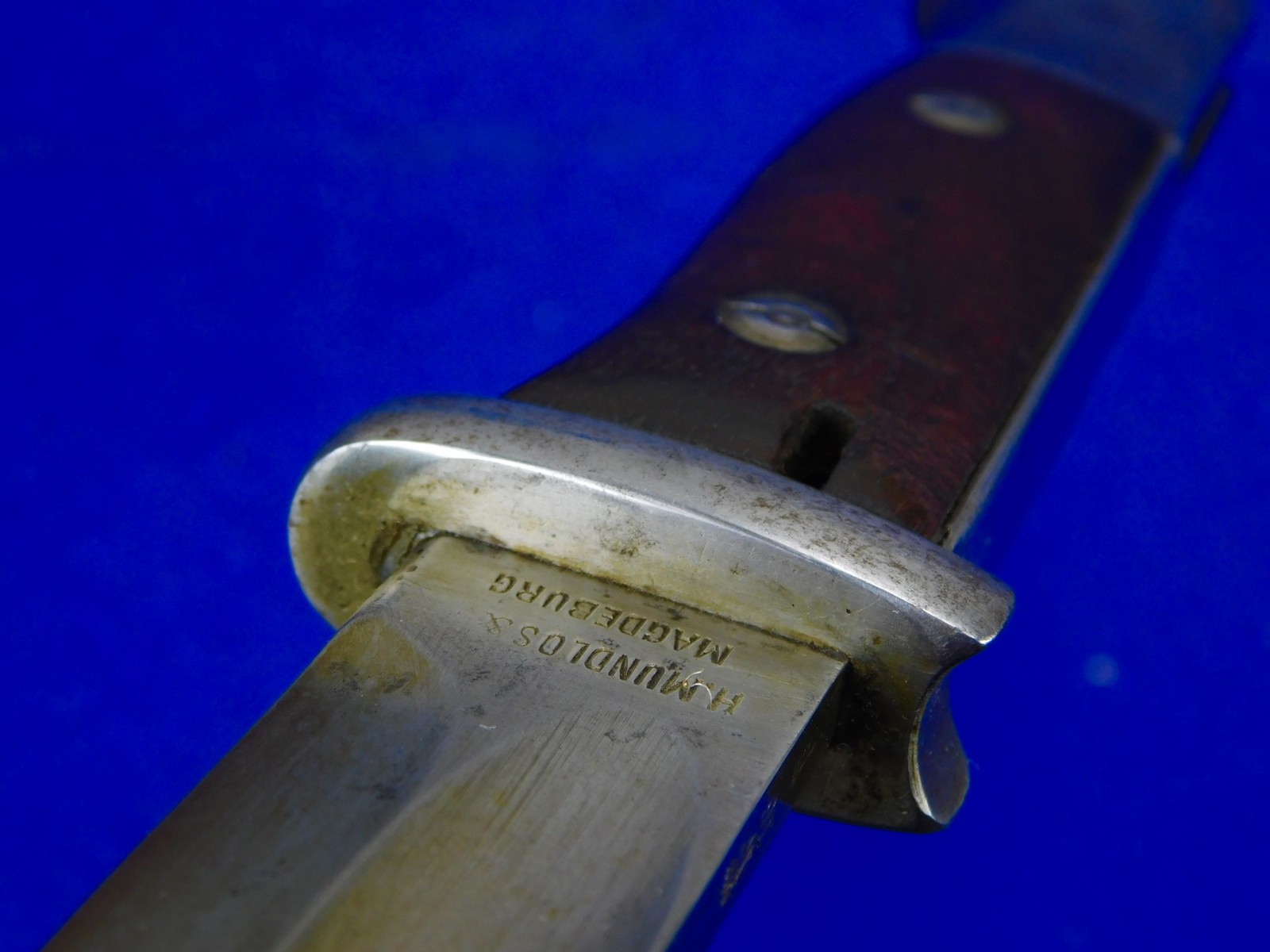 German Germany WW1 Mauser K98 Regimental Marked Bayonet Knife w/ Scabbard