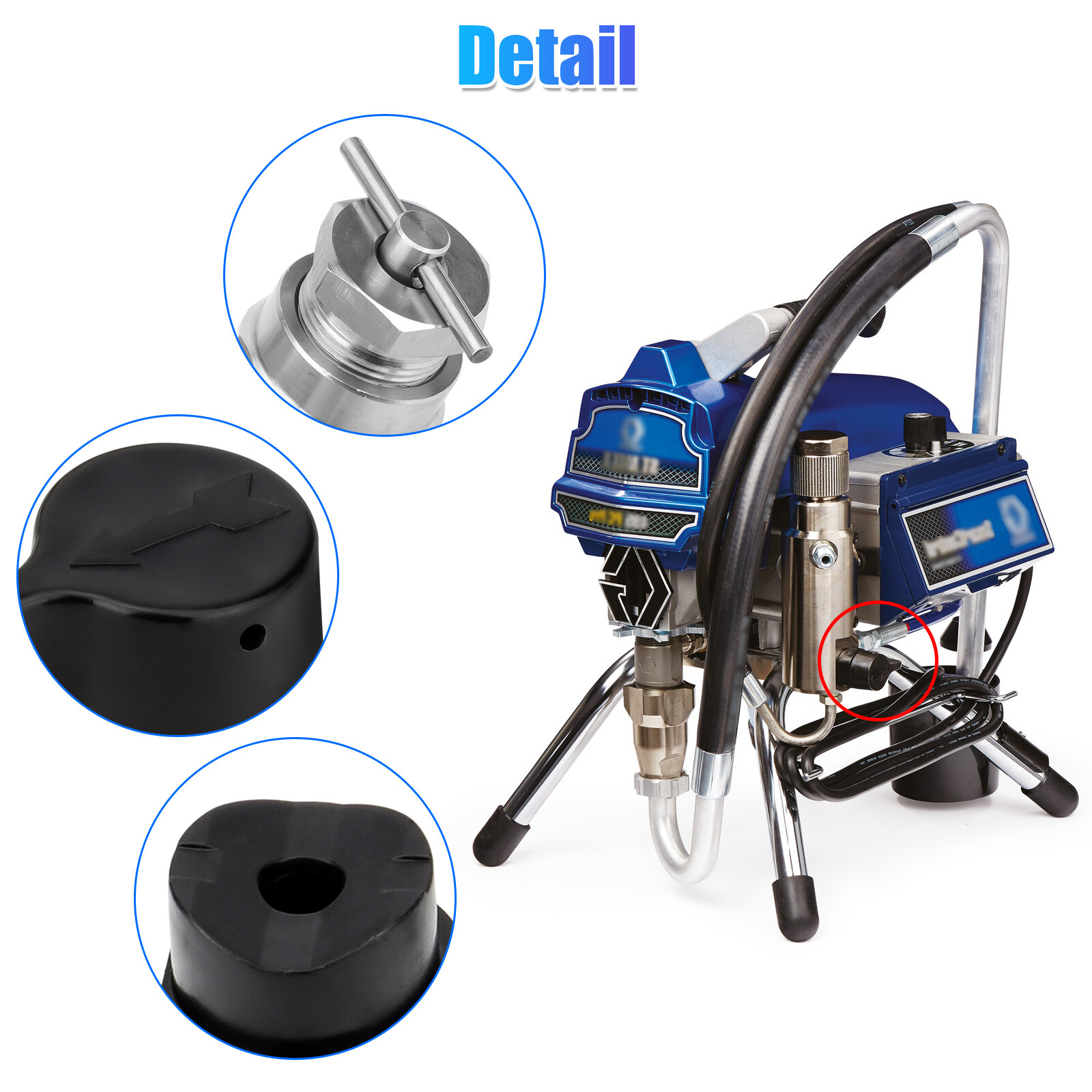 Airless Prime Spray Valve 235014 Drain Dump Valve For Graco 390 395 490 495 595