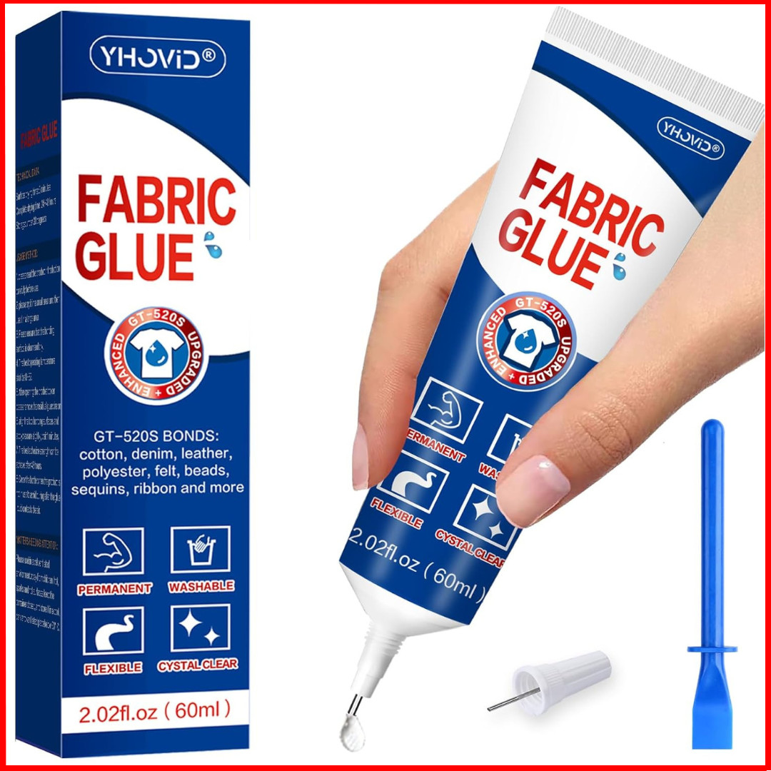 Fabric Glue Mighty Mend it Fabric Glue Permanent Clear Washable Clothing Glue