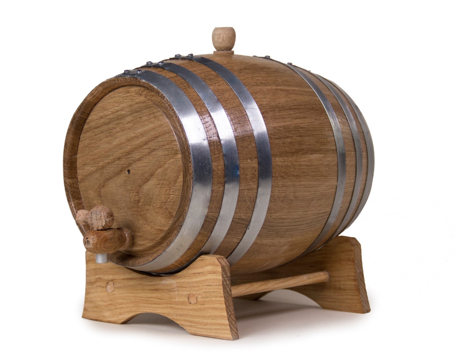 New Char Oak Aging Barrel Wooden Whiskey Barrel, Bourbon Wine Barrel Home Brewer