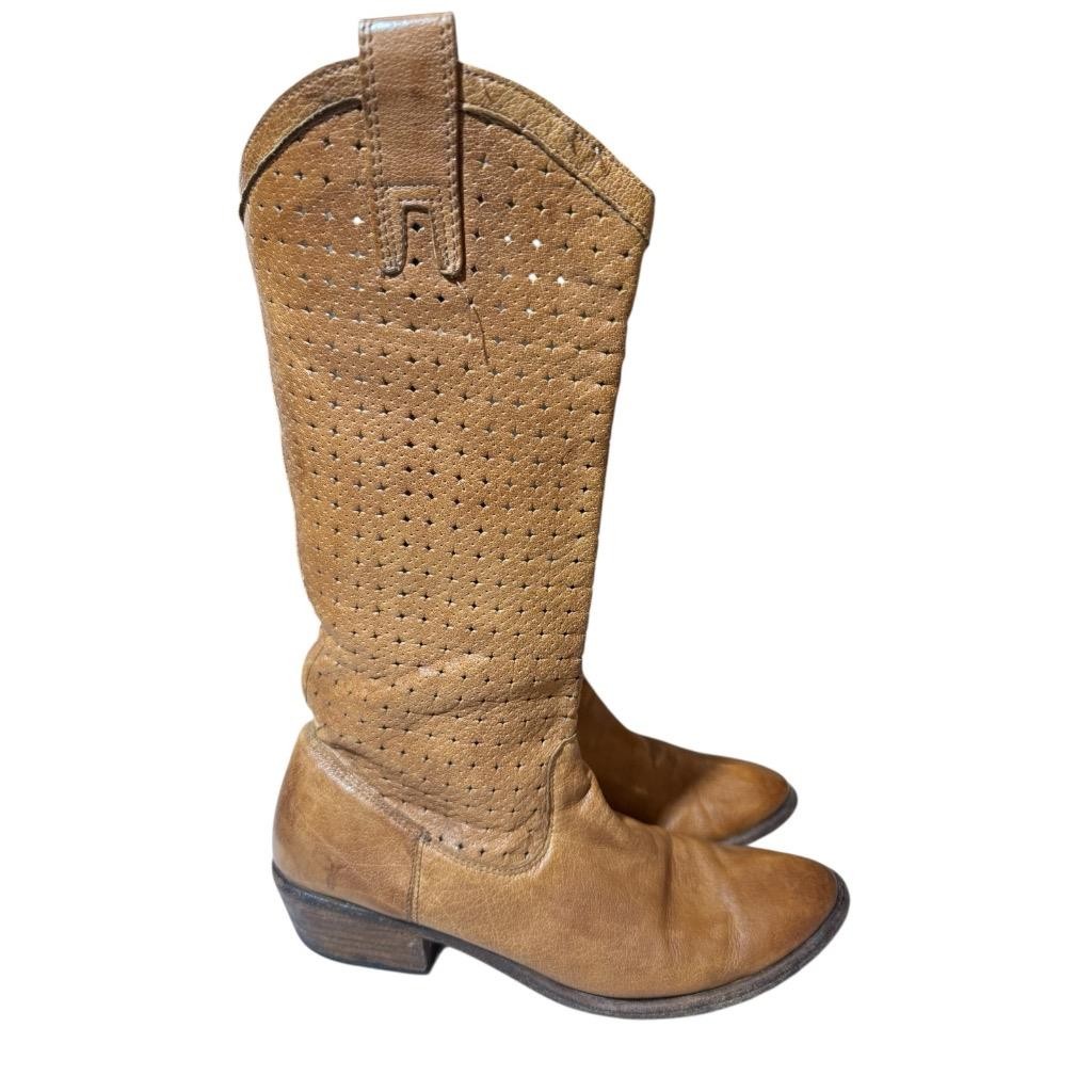 Frye Carson Women's Western Cowboy Riding Boot Size 9 Pre-Owned