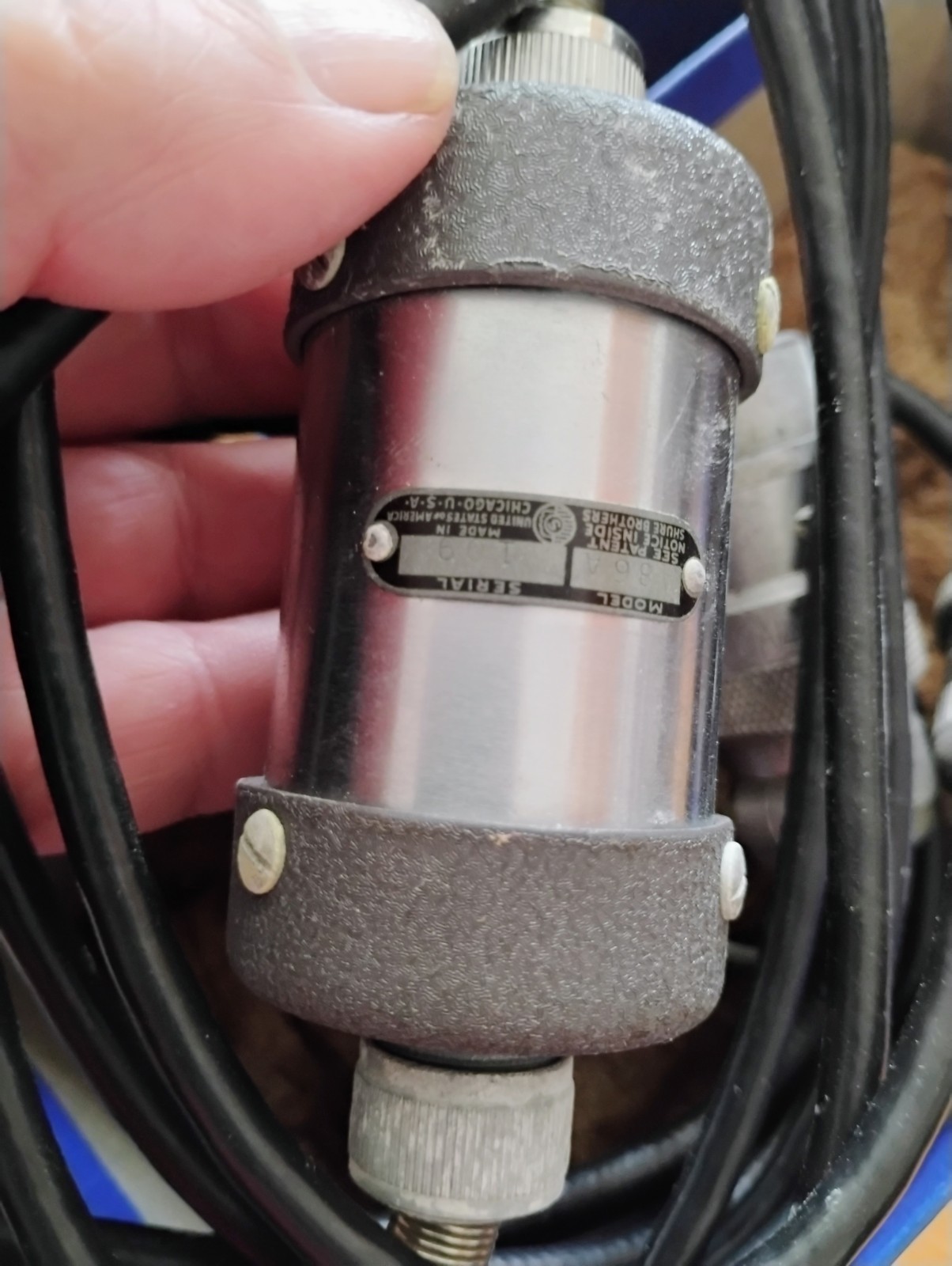 Vintage 1959s SHURE A86A MIC MICROPHONE SUT STEP UP Line TRANSFORMER In BOX