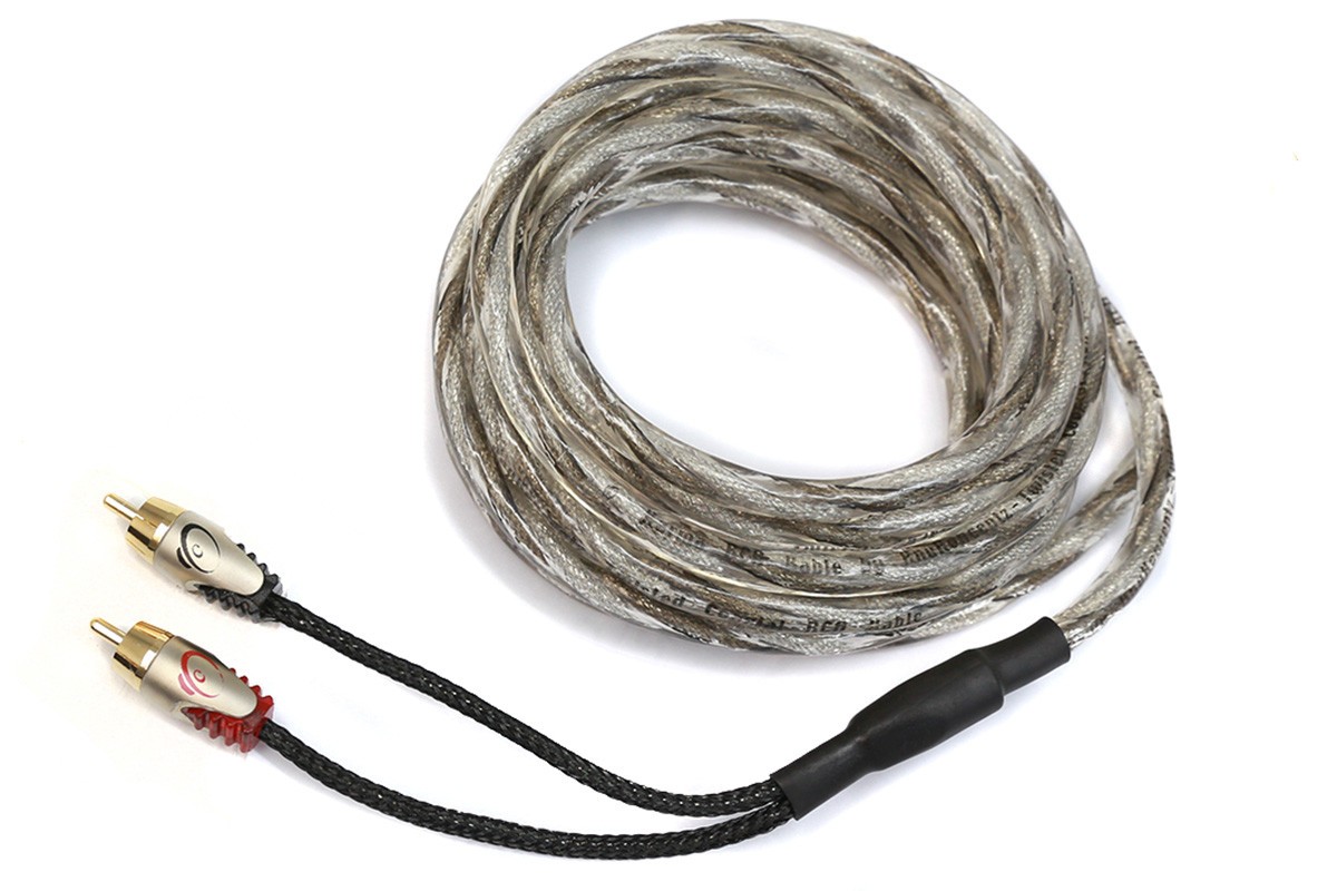 KnuKonceptz Karma Kable 2 / 4 CH Twisted Coaxial OFC RCA Cable 1.5 to 20 Feet