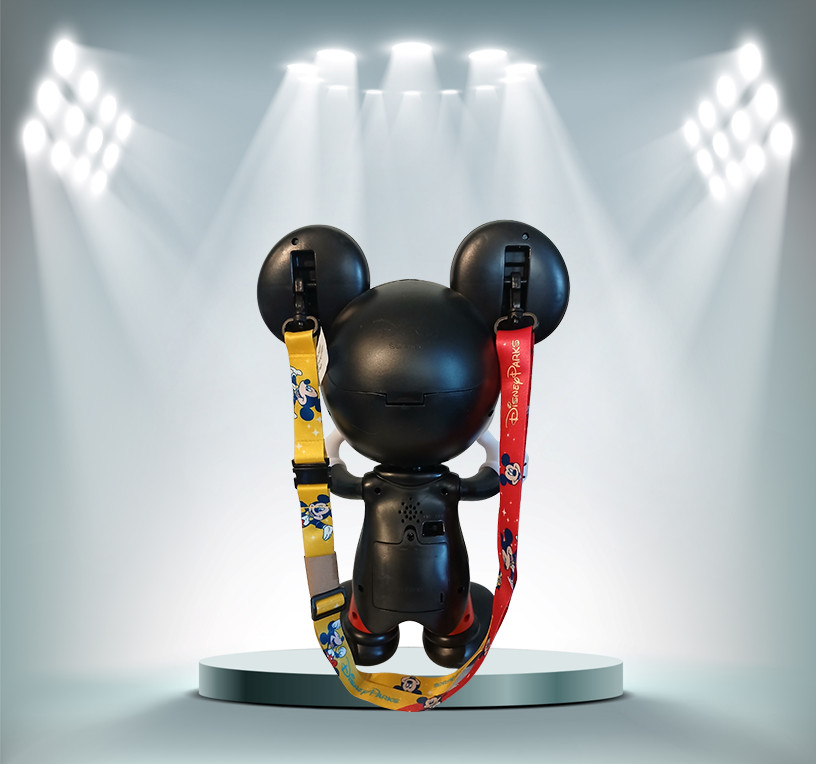 Disney Parks 2025 Walt Disney World Mickey Mouse Animated Talking Popcorn Bucket