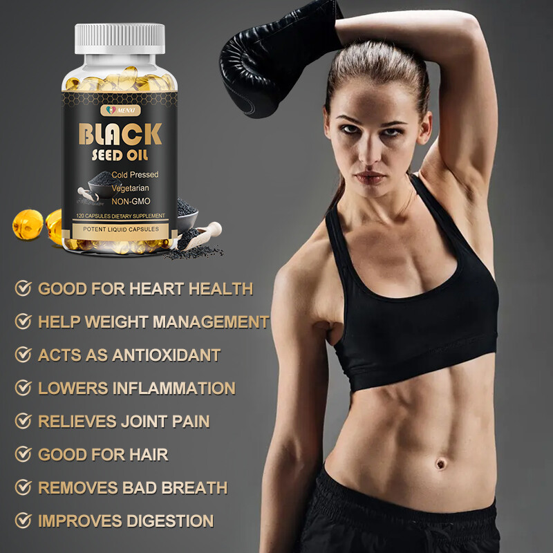 Black Seed Oil - 100% Pure Cold Pressed Cumin Nigella Sativa Vegan NON GMO