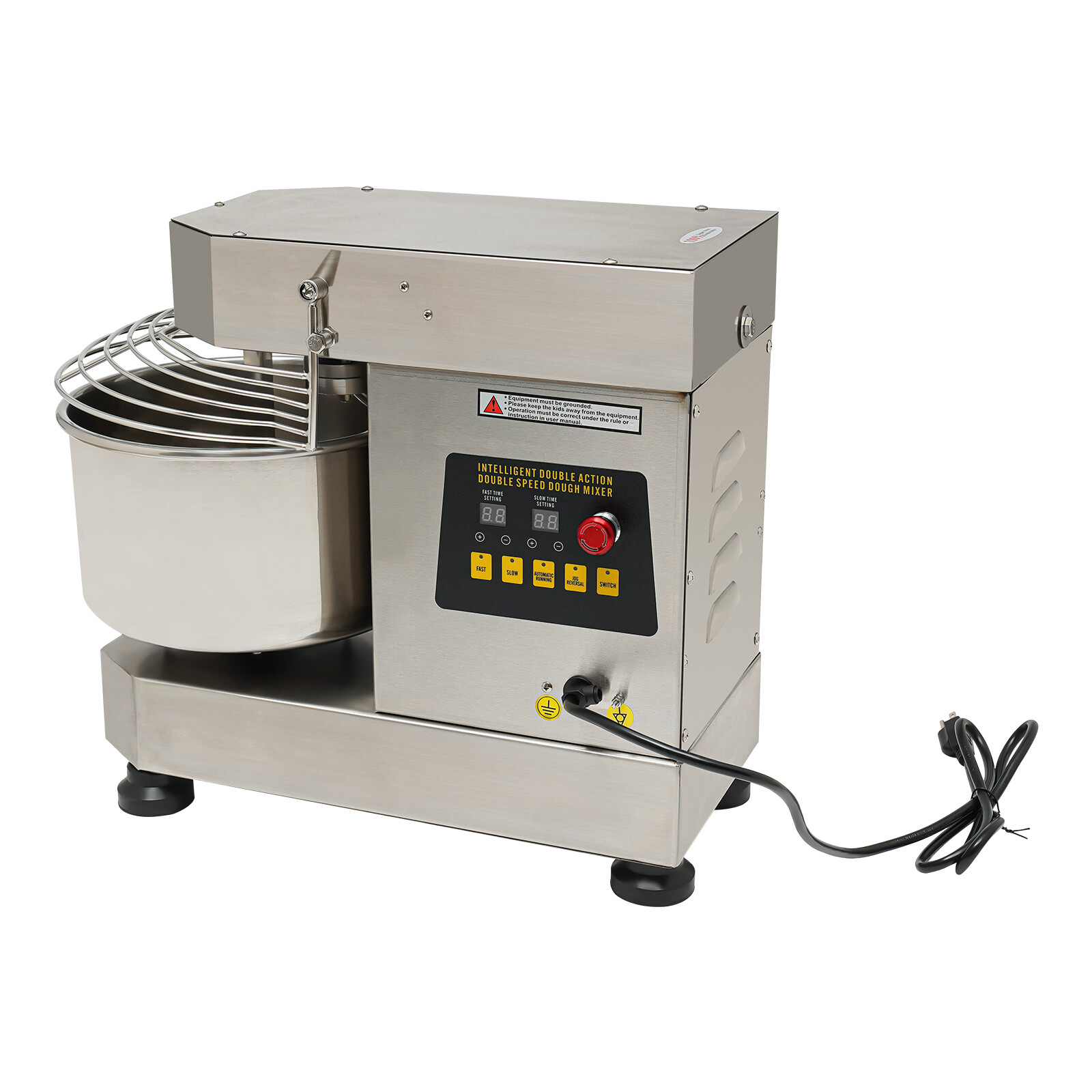 Pizza Dough Mixer Commercial Spiral Dough Mixer Machine Food Mixer Bakery 750w