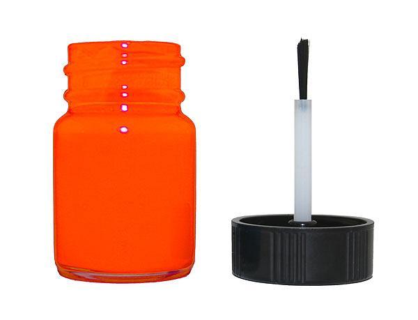 Fluorescent Orange Automotive Gauge Cluster Needle Paint Bottle with Brush
