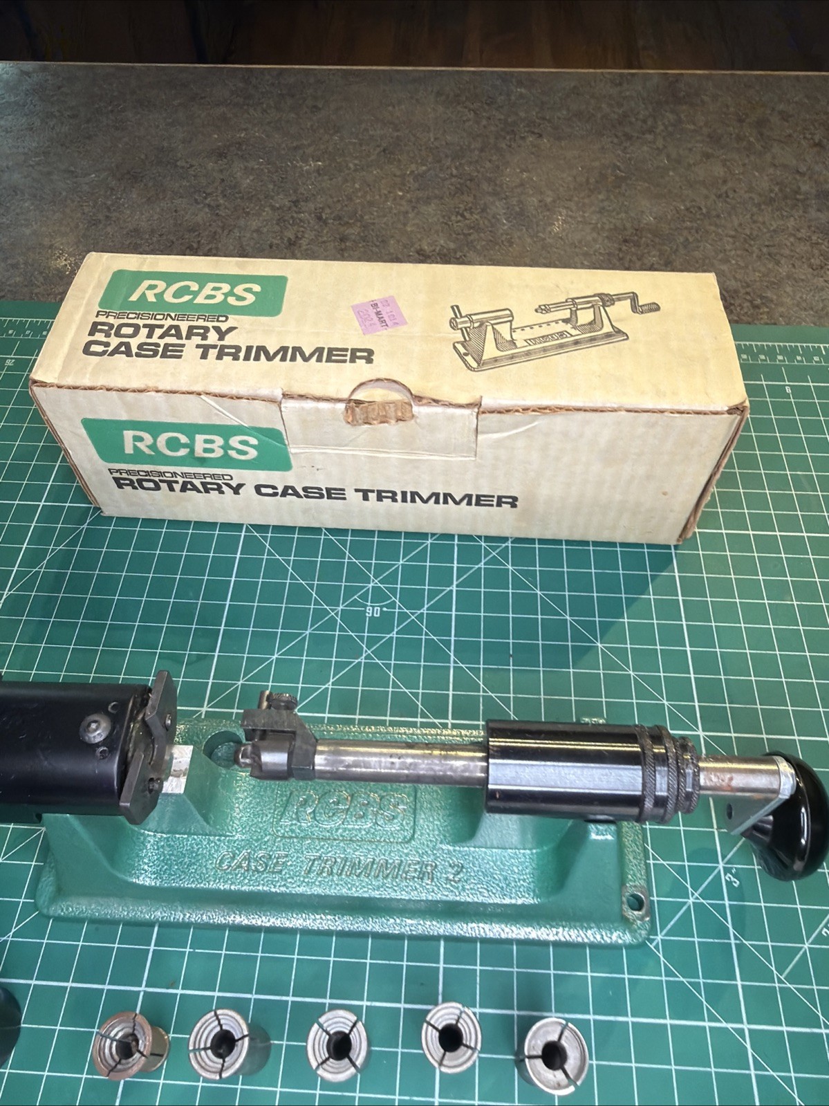 RCBS Case Trimmer 2 with 3-Way Trimmer Head And Collets